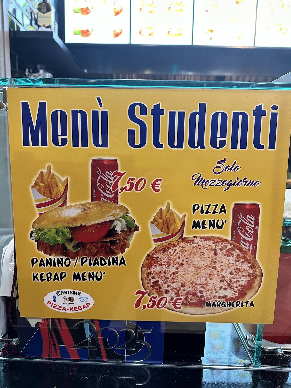 Menu di Carisma Kebap 