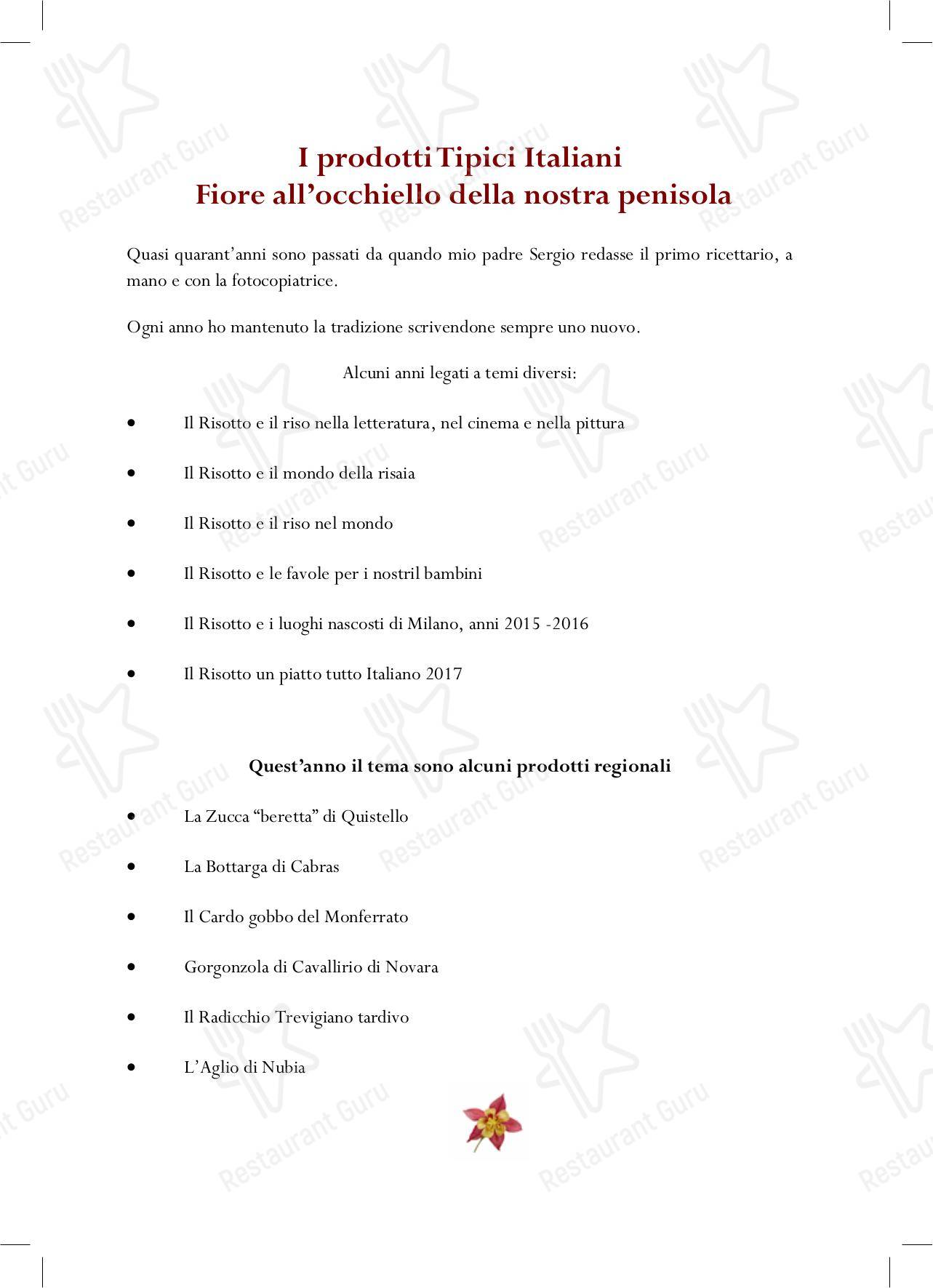 Menu di Casa Fontana - 23 Risotti-chiuso per ferie- riapre il 13 gennaio cena - Menu