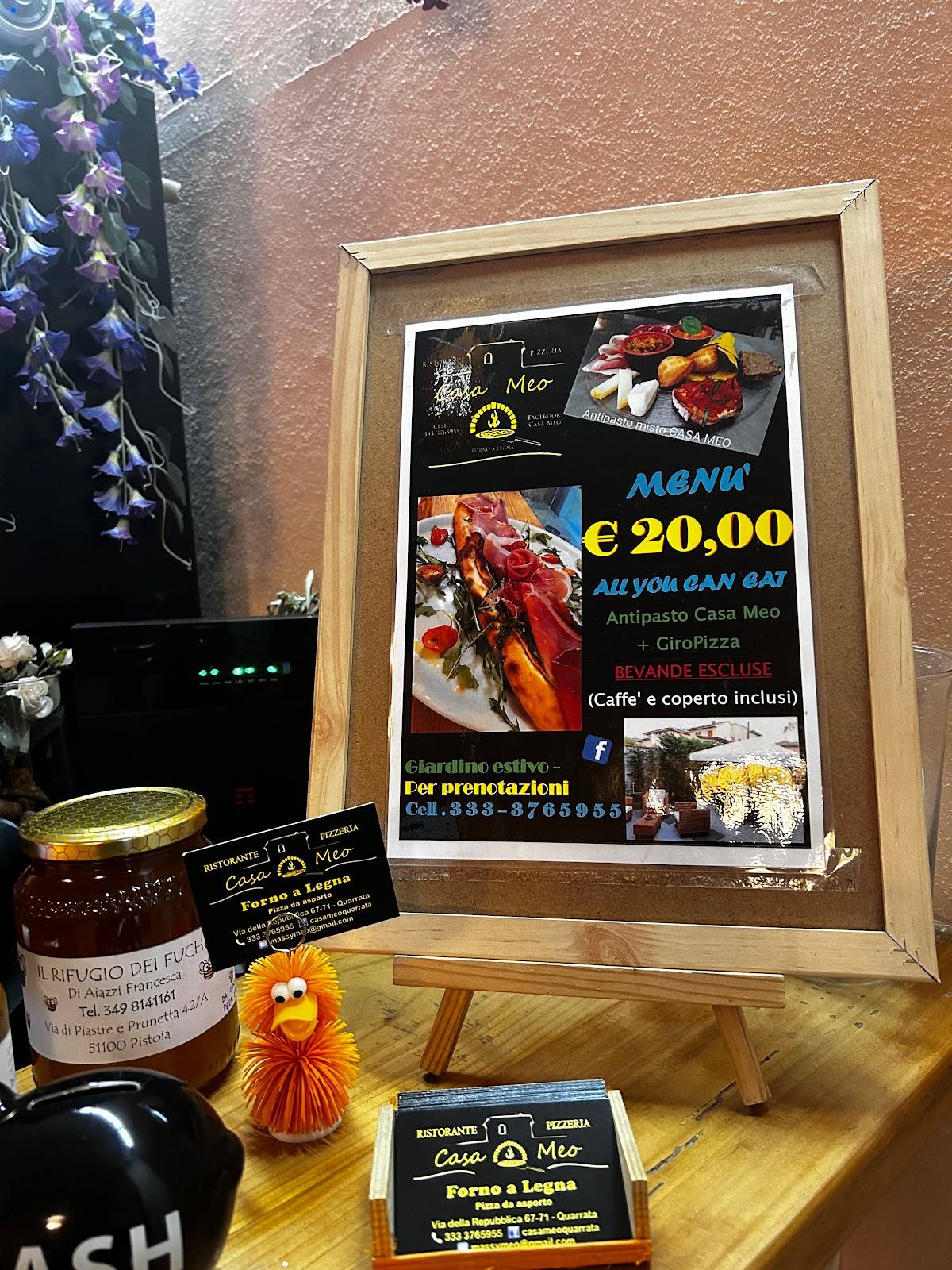 Menu di Casa Meo 
