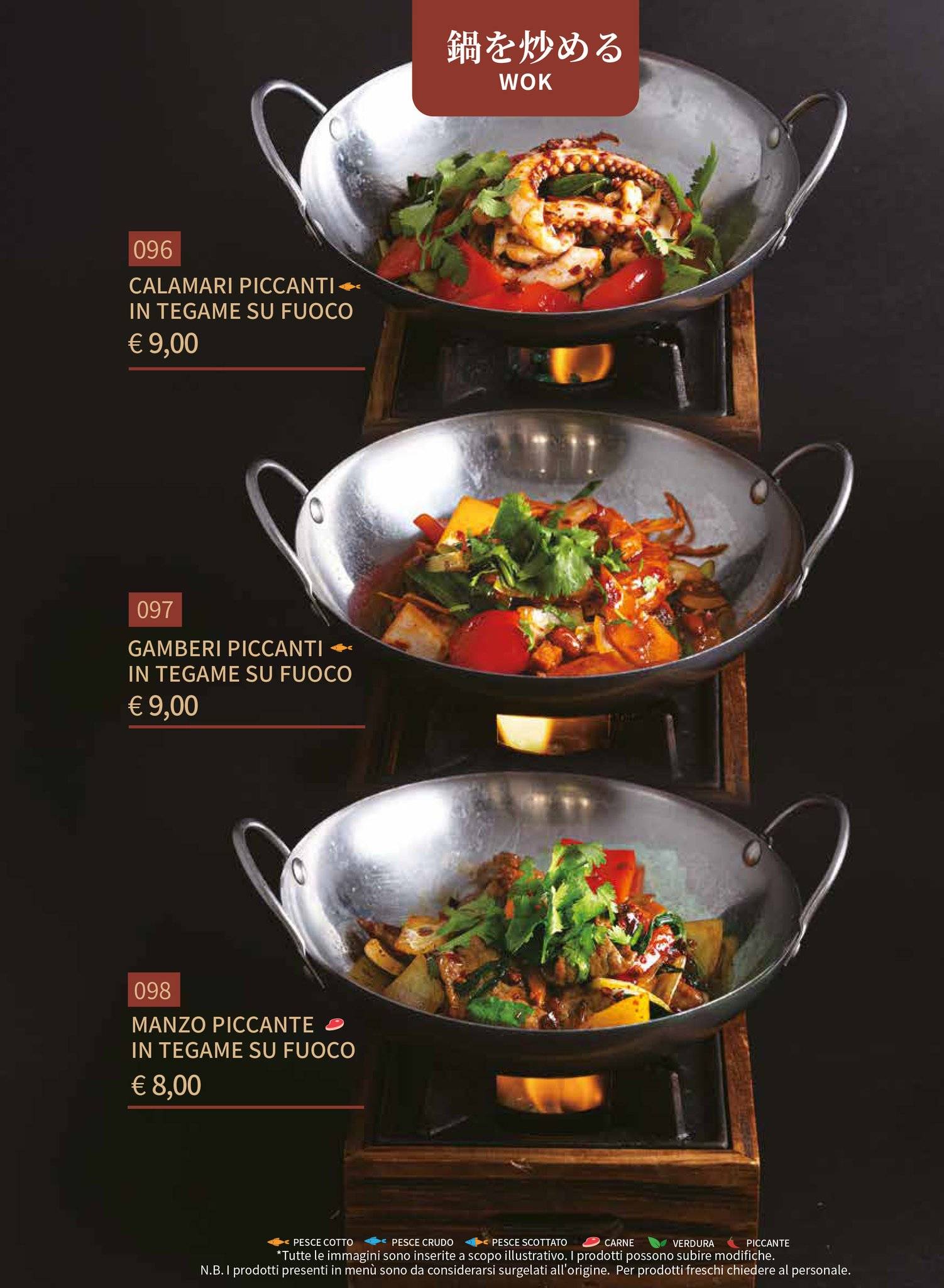 Menu di Gohan Trapani - Ristorante Giapponese 