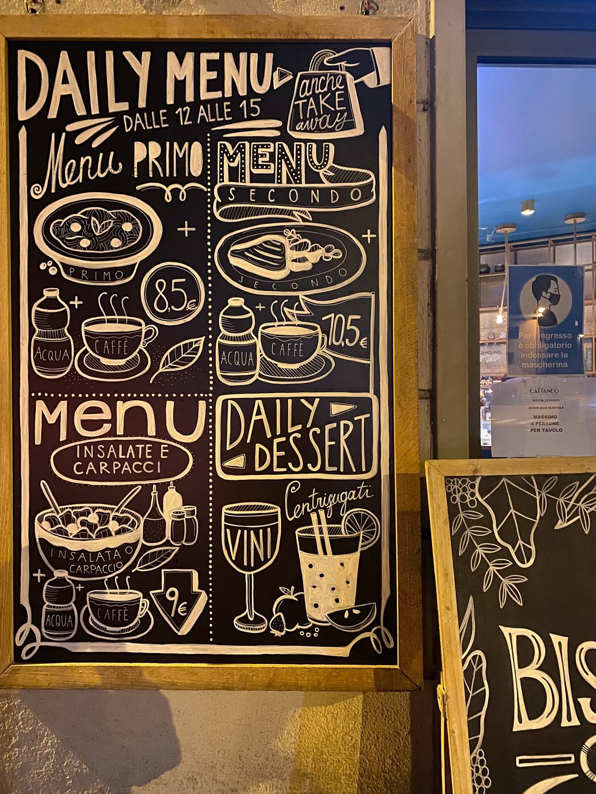 Menu di Cattaneo Bistrot 
