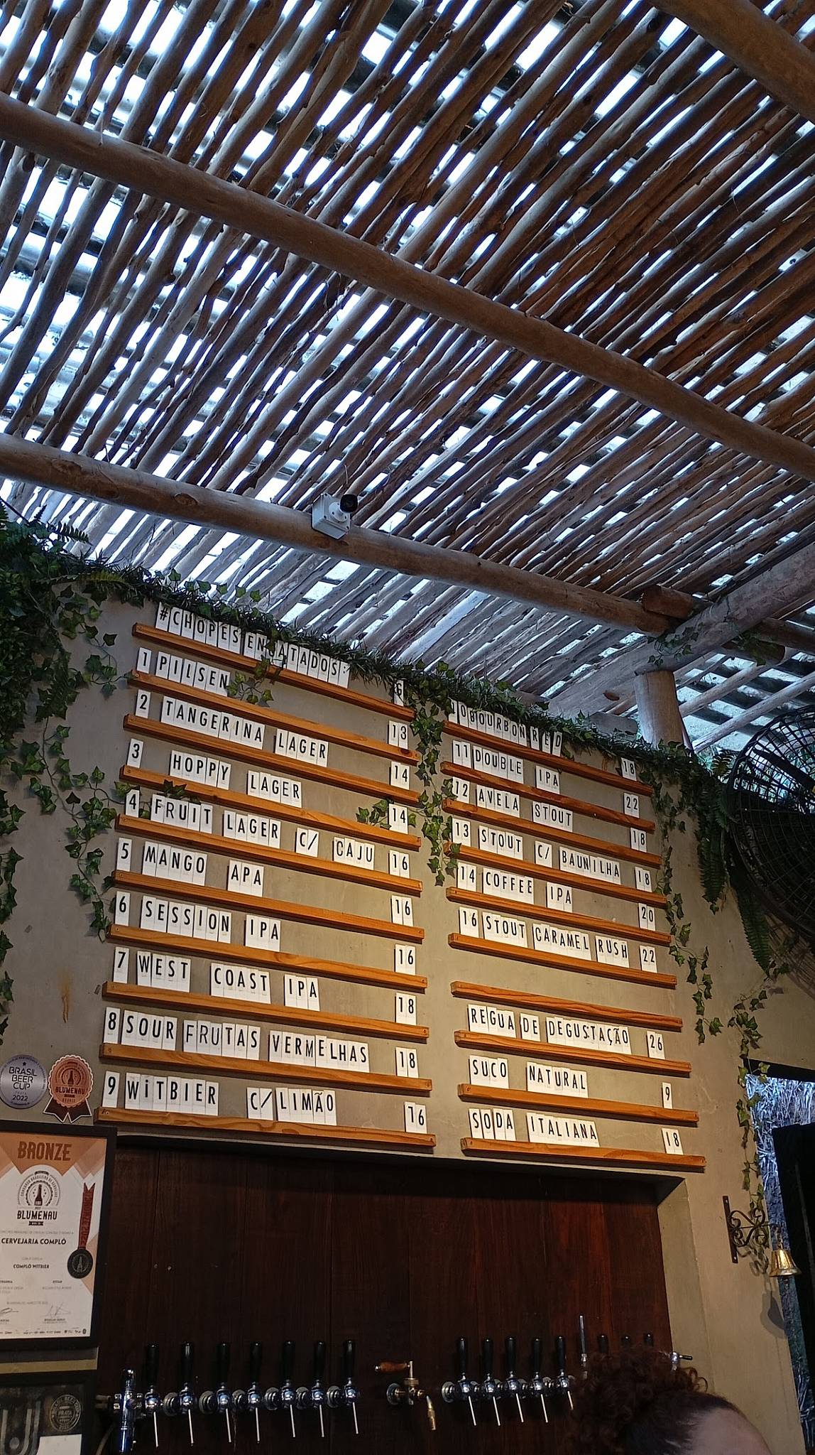 Cervejaria Complô cardápio