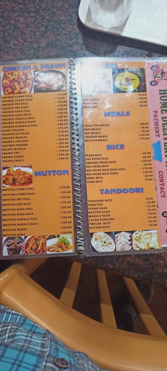 Chikki Biryani Centre menu