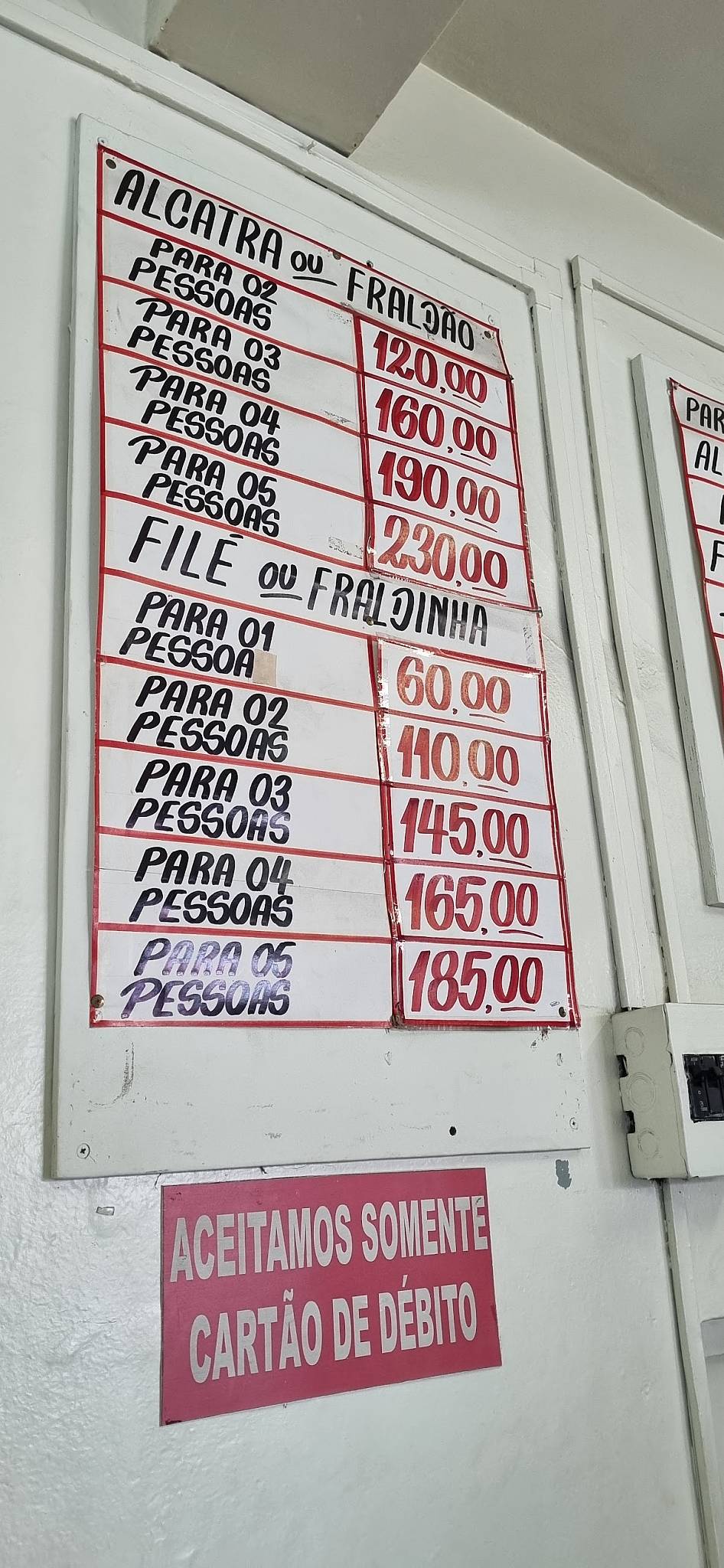 Churrascaria do Primo cardápio