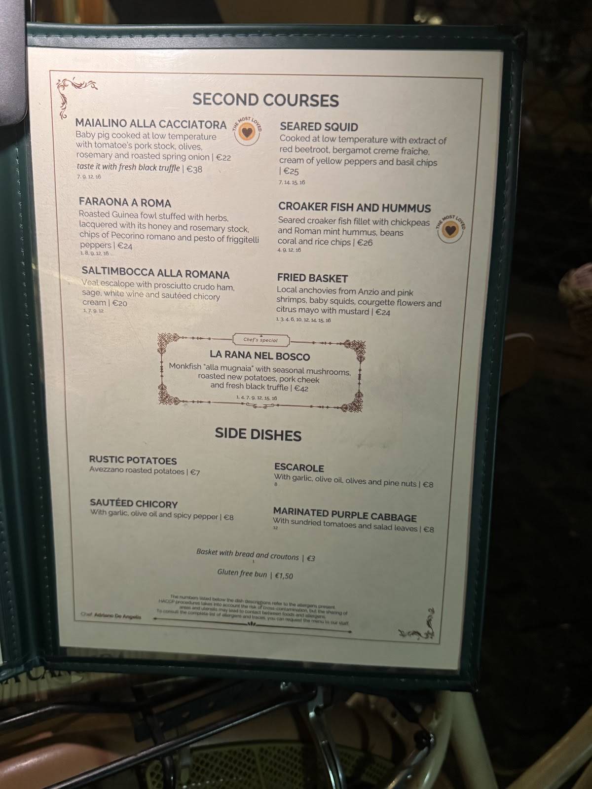 Menu di CiPASSO 