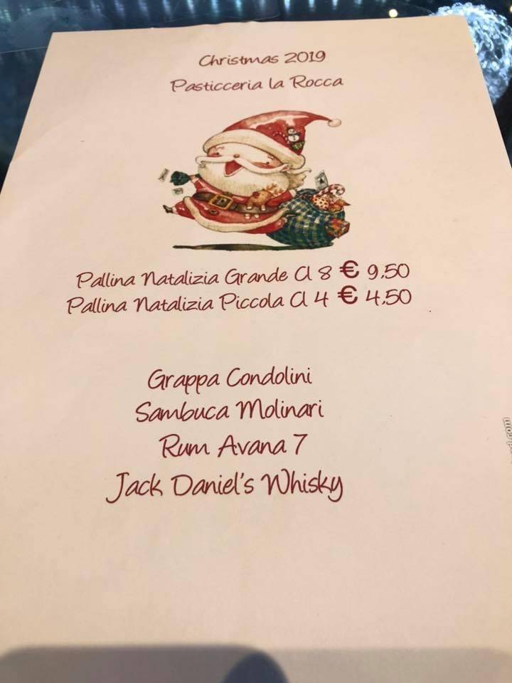 Menu di Clover Caffé 