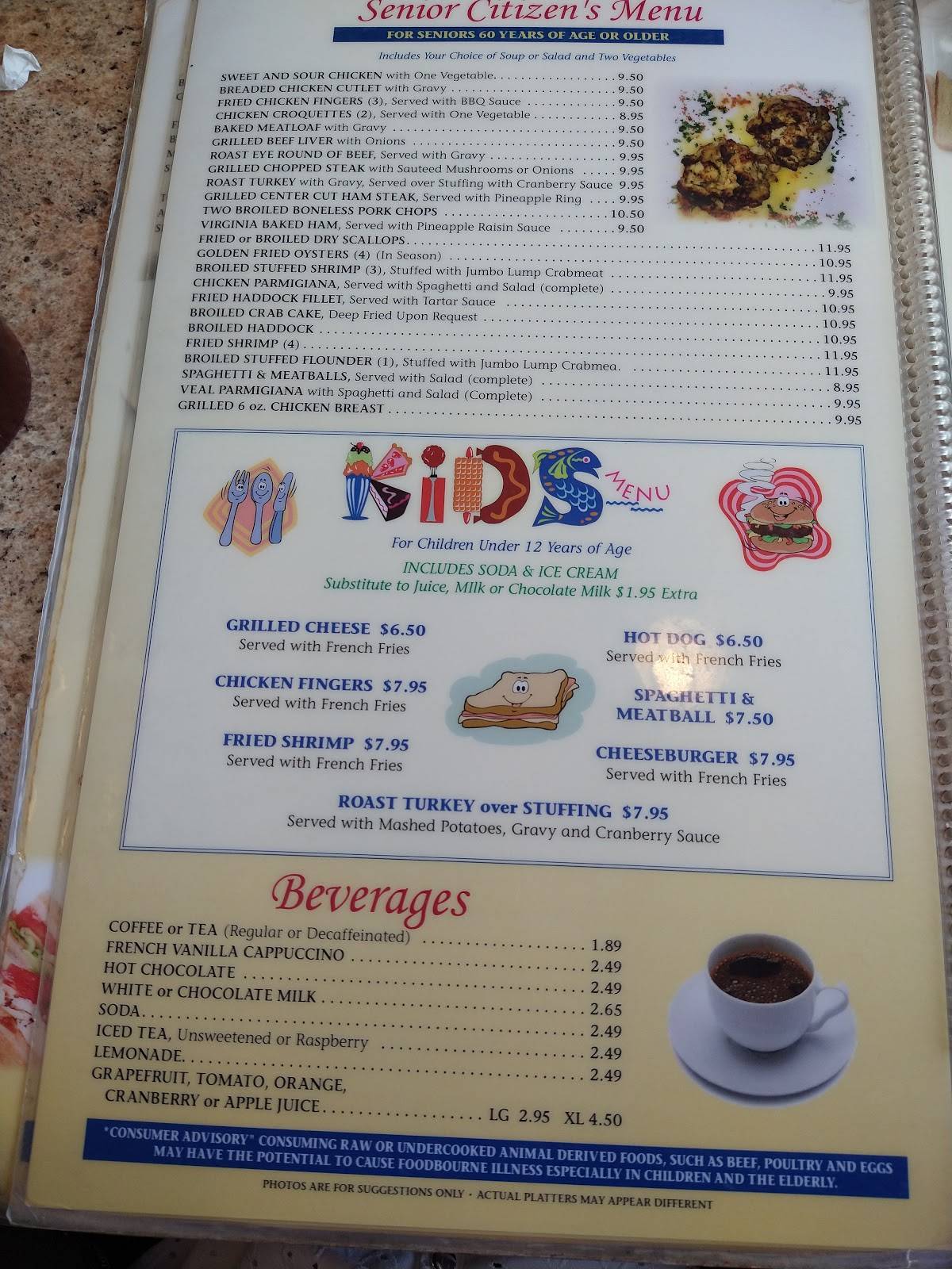 Menu at Cocoa Diner restaurant, Hummelstown, 590 E Main St