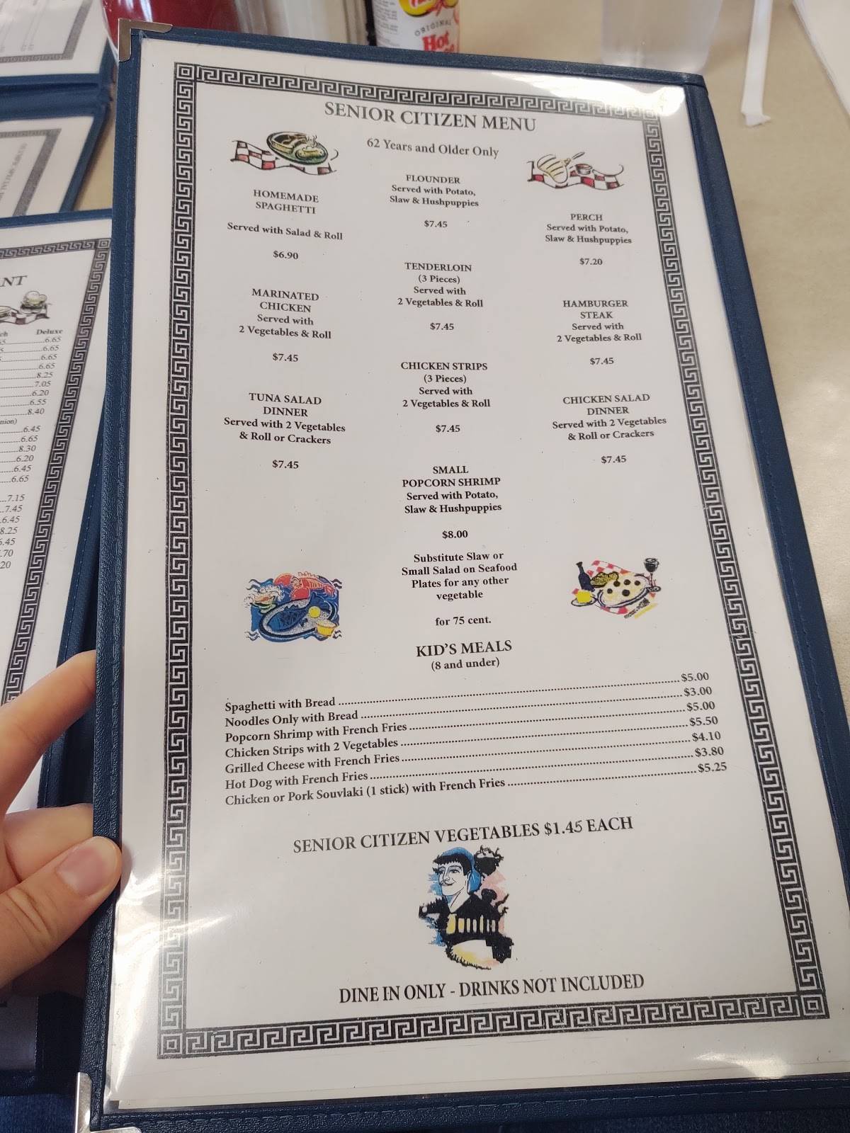 Menu at Olympic Family Restaurant COLFAX, Colfax, W Market St