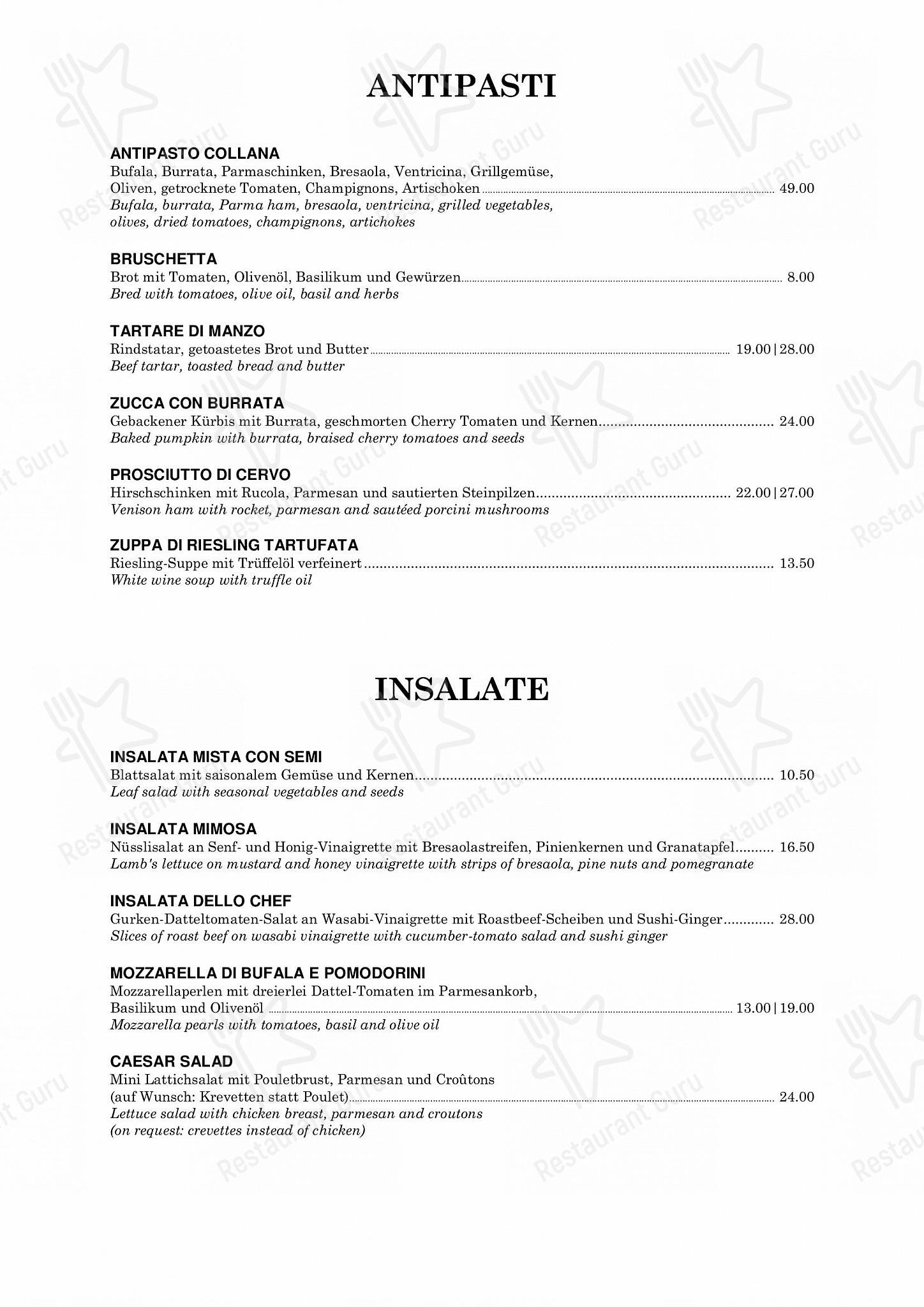 Menu di Collana - Детское
