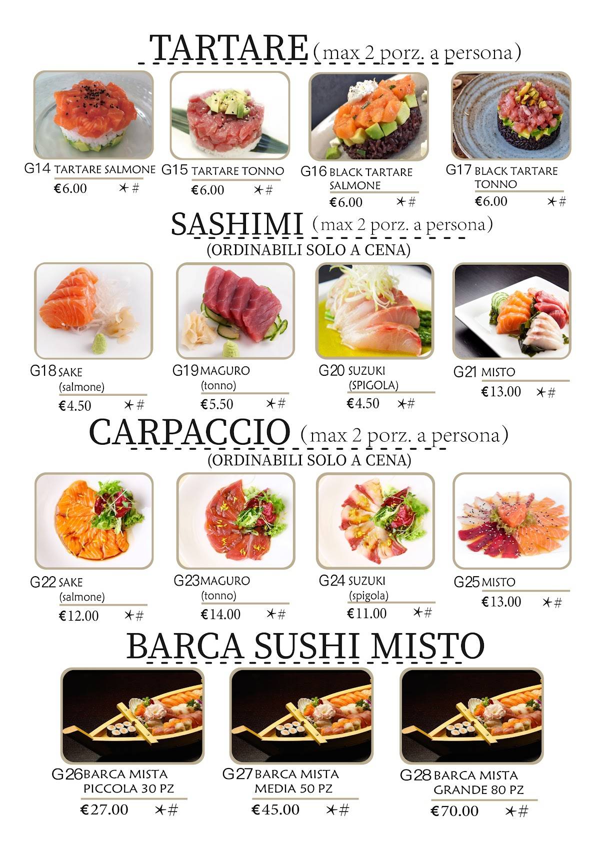 Menu di Pechino 