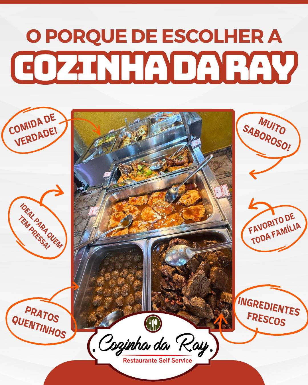 Cozinha da Ray - Restaurante em Itacoatiara cardápio