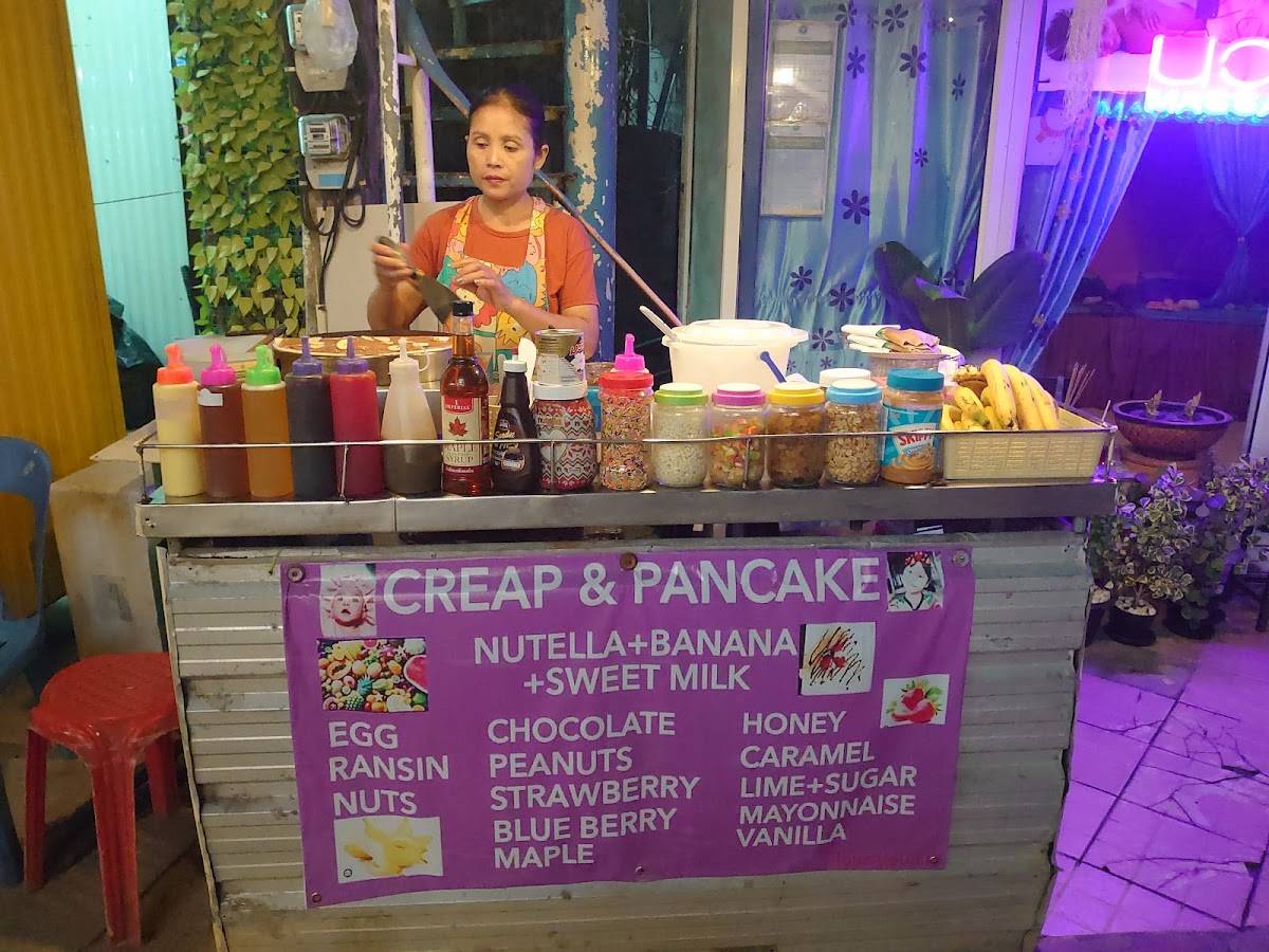 Crepe Pancake menu