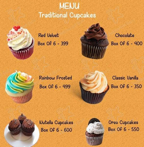 Cruffins Patisserie menu