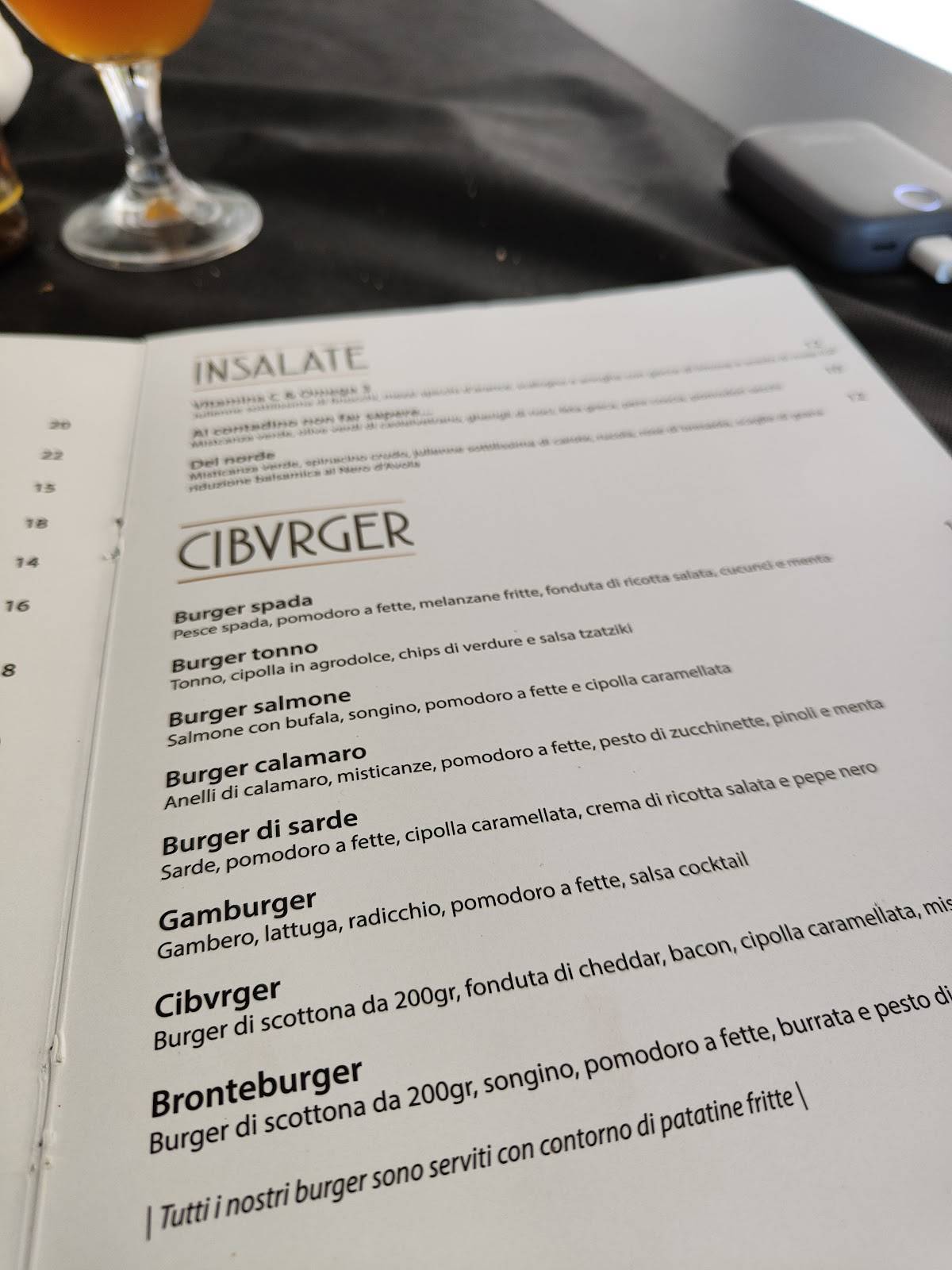 Menu di Cucinamari 