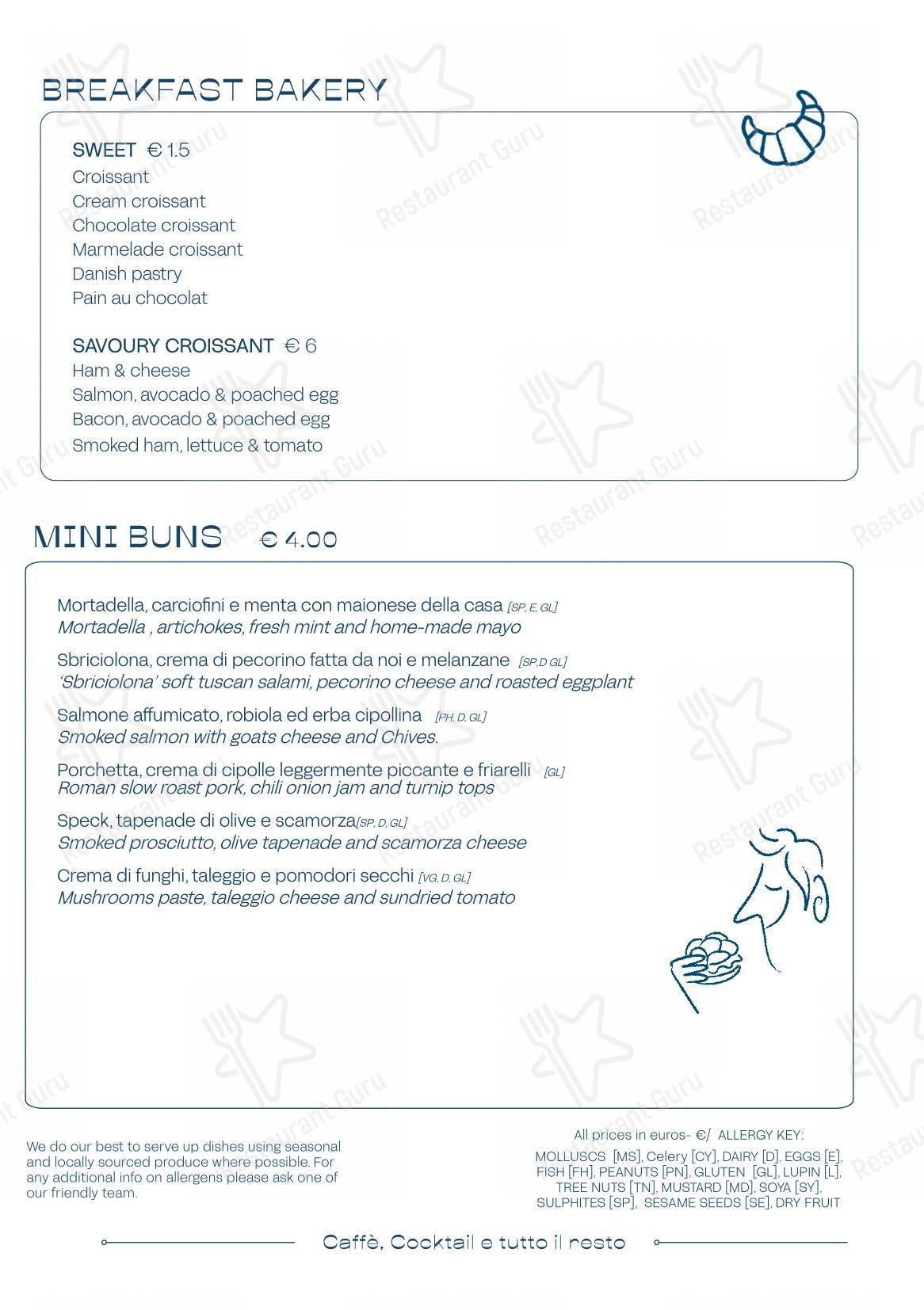 Menu per Cugino in Roma