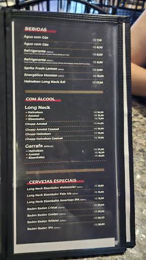 Barbosa Ribs Cuiabá cardápio