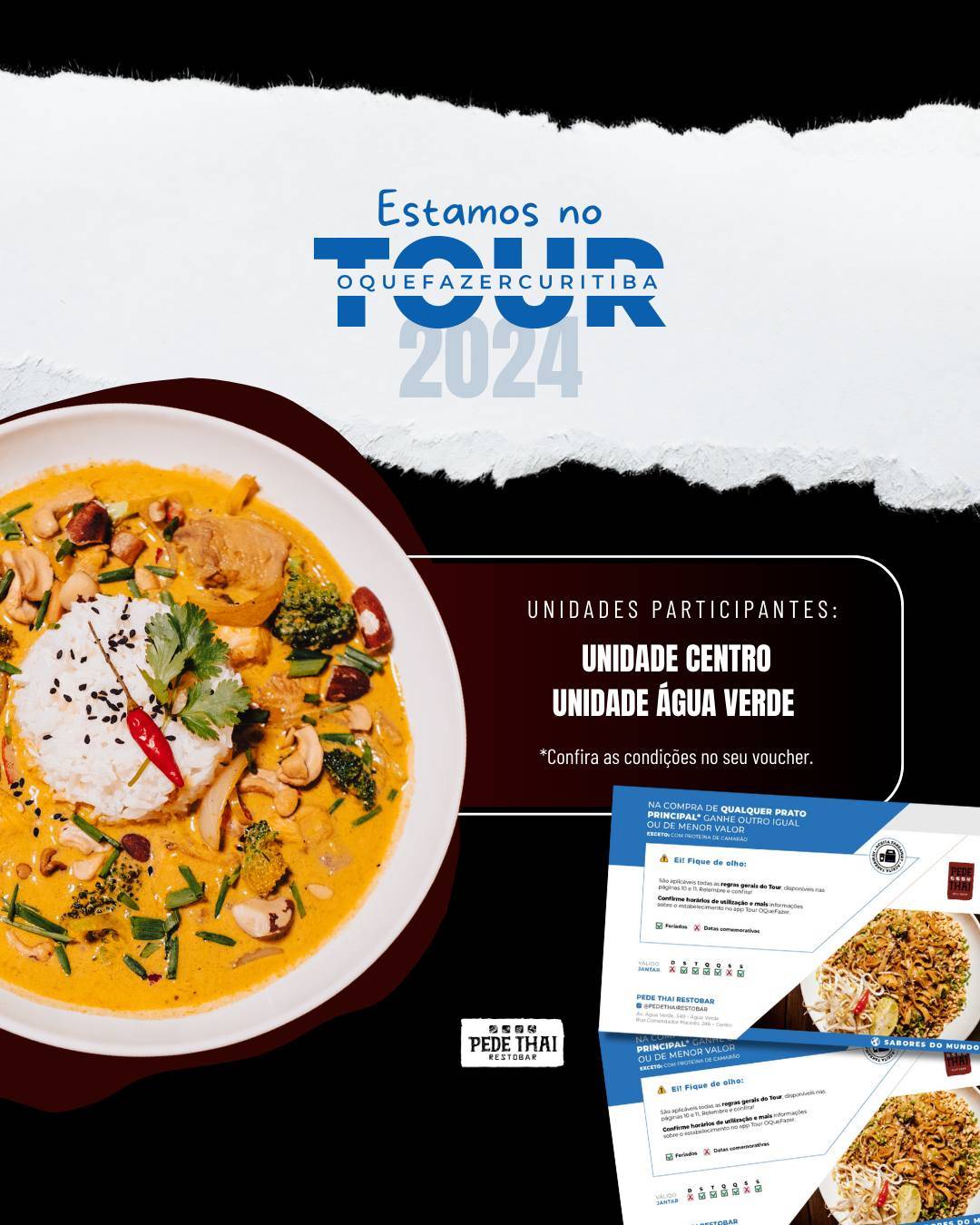 Pede Thai Restobar cardápio