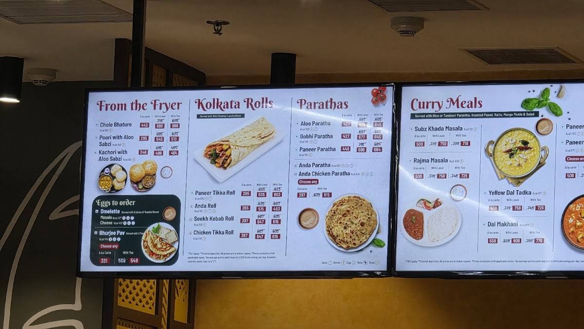 Curry Kitchen menu
