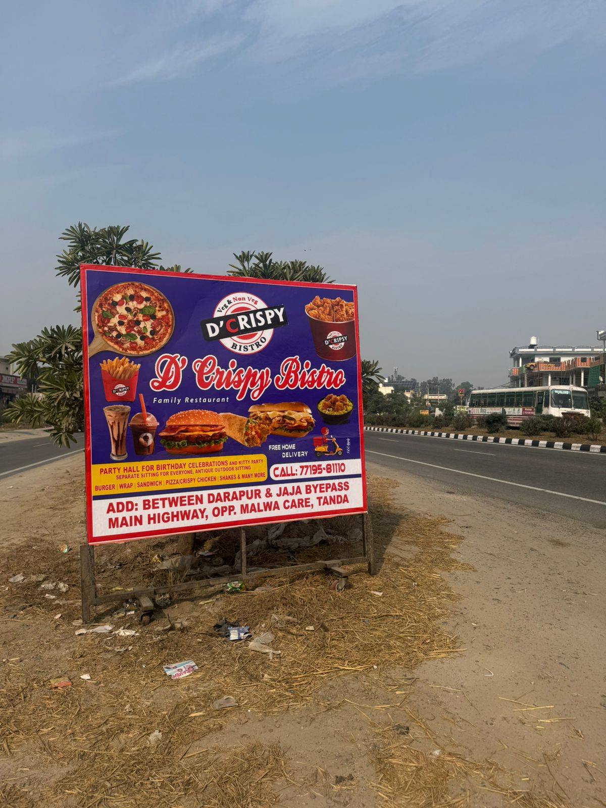 D Crispy Bistro menu