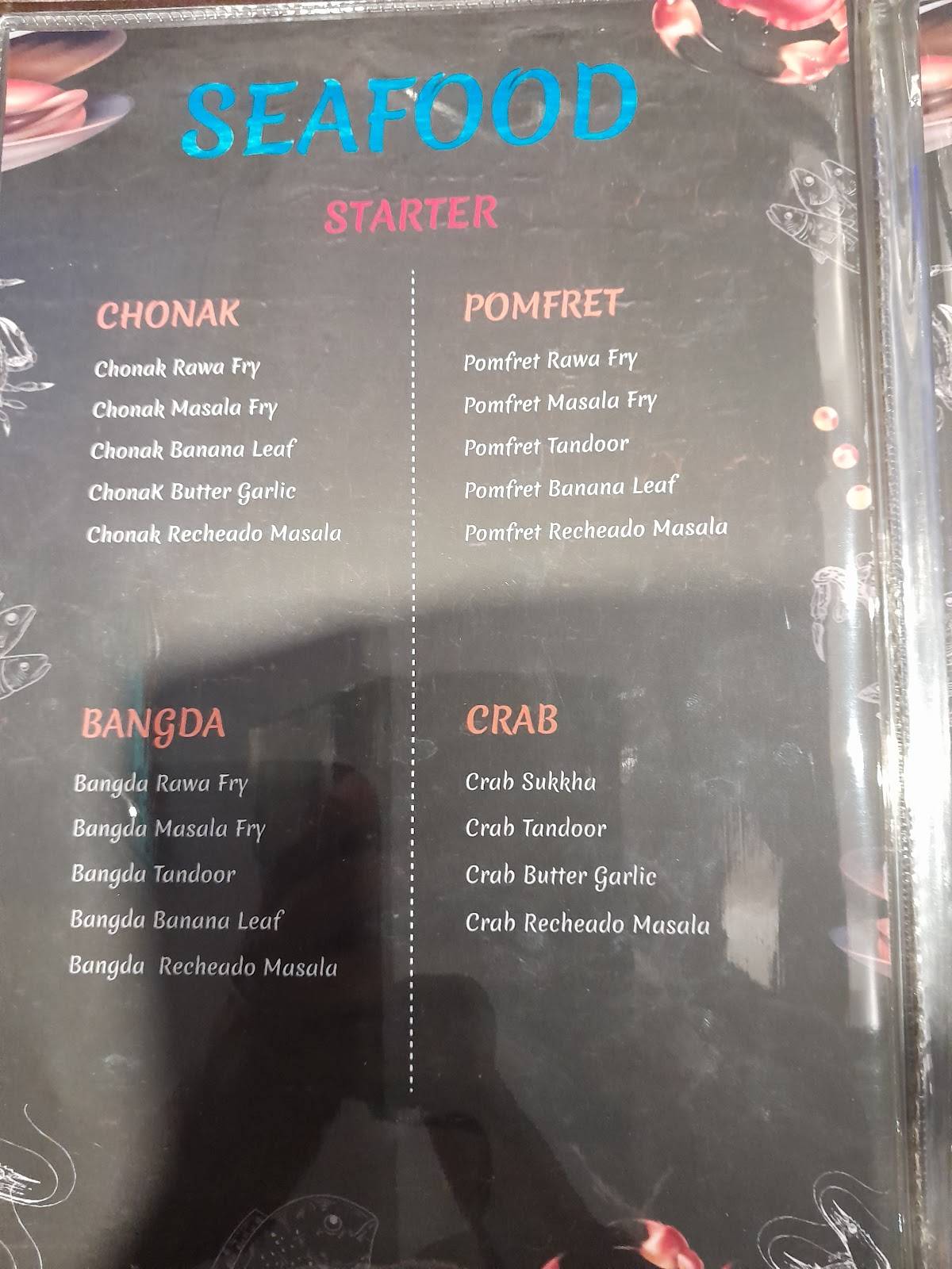 Ankita Classic Warkhand Road menu