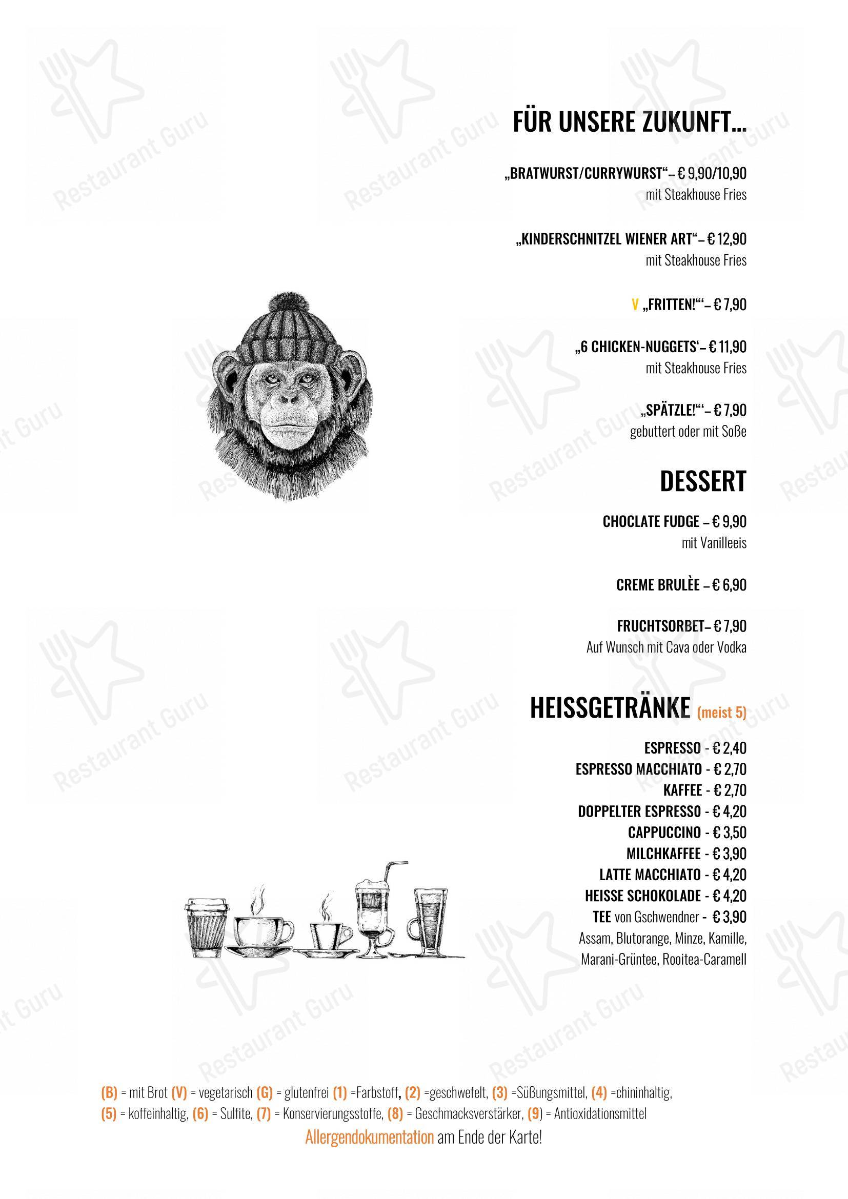 Menu bar pour Das Bootshaus - Restaurant Heidelberg restaurant