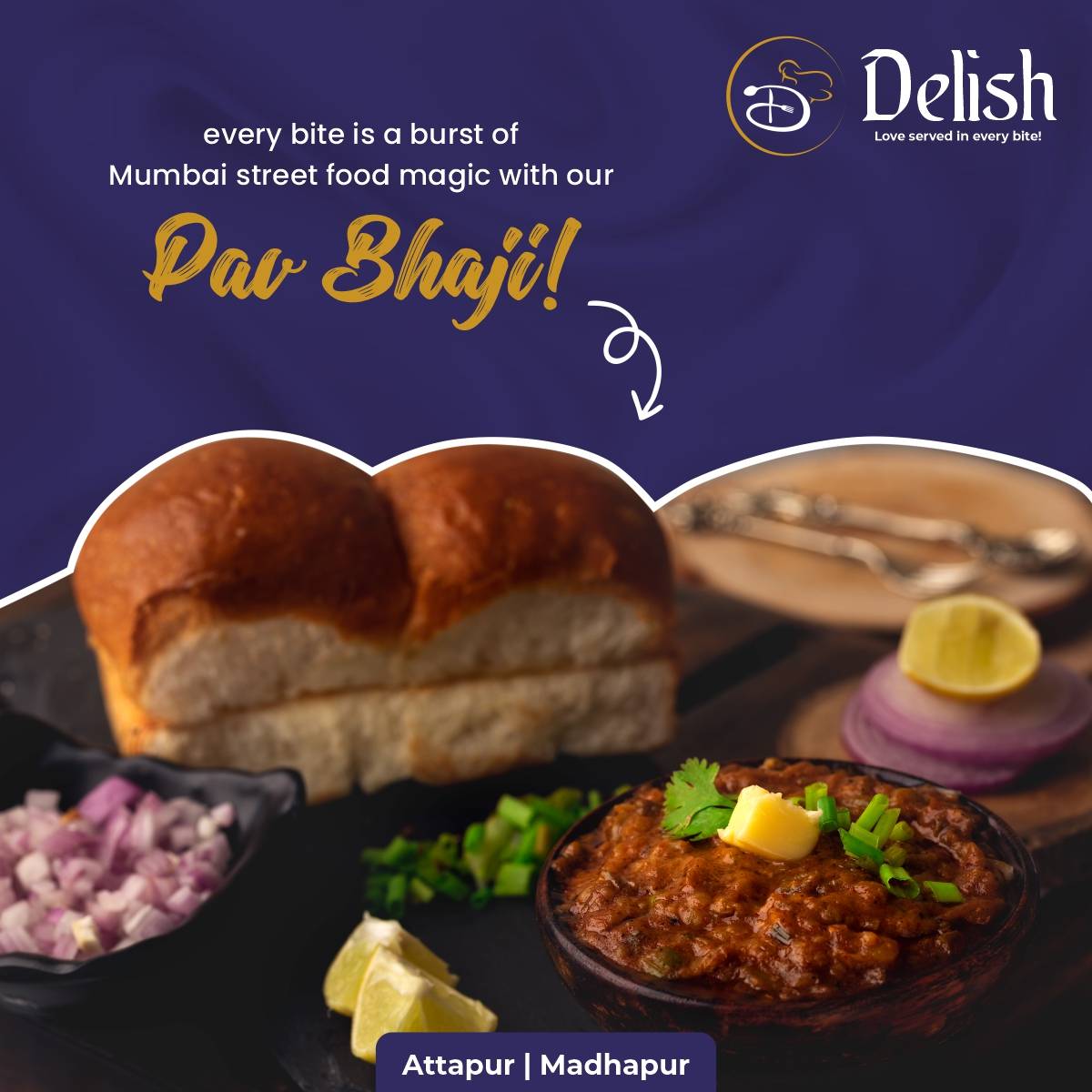 Delish by Home’s Kitchen - Chat & Veg Combos menu