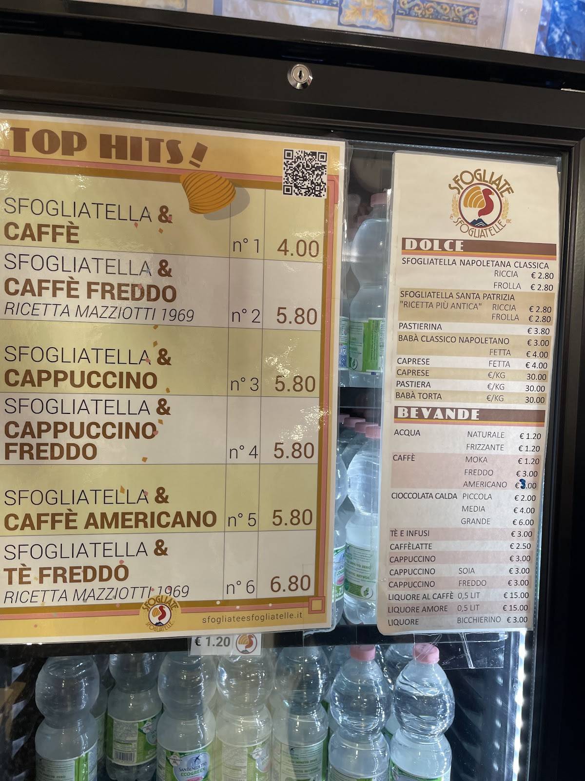 Menu di Sfogliate e Sfogliatelle 