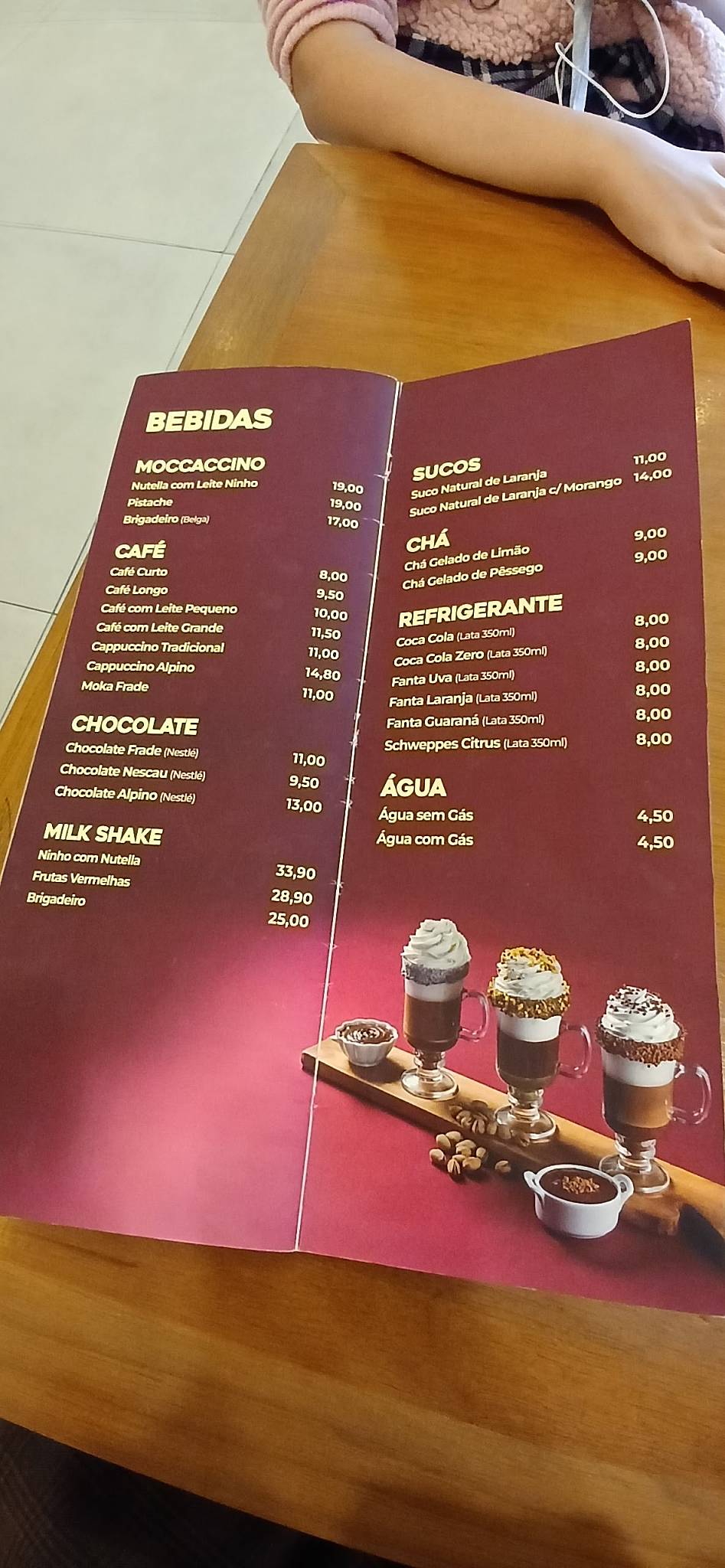 Doce Magia - Suzano cardápio