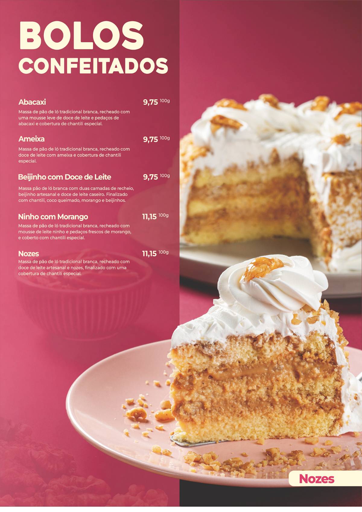 Doce Magia - Suzano cardápio