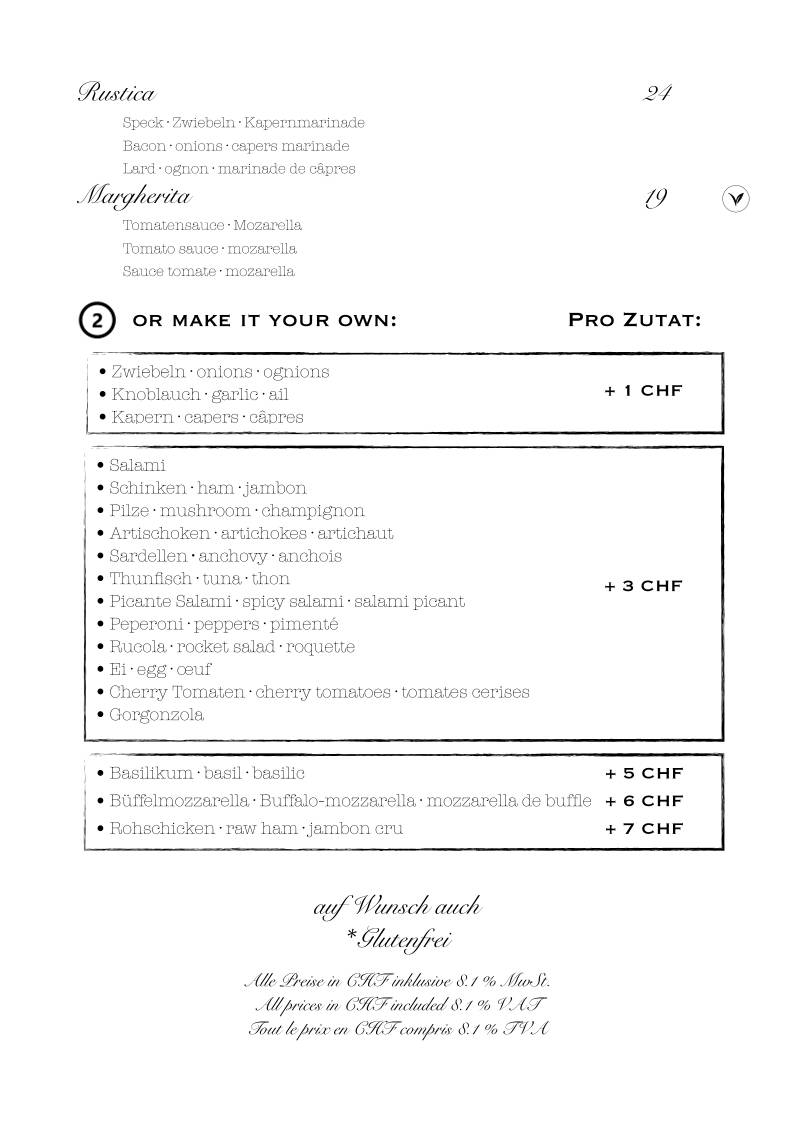 Menu di Don Ciccio Ristorante 