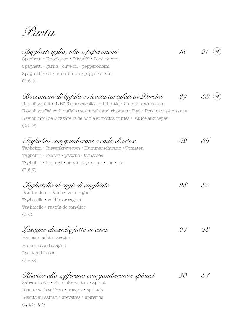 Menu di Don Ciccio Ristorante 