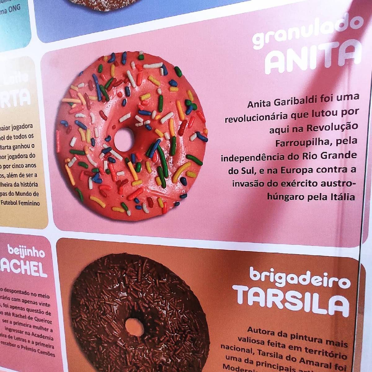 Donas Donut Shop & Company cardápio
