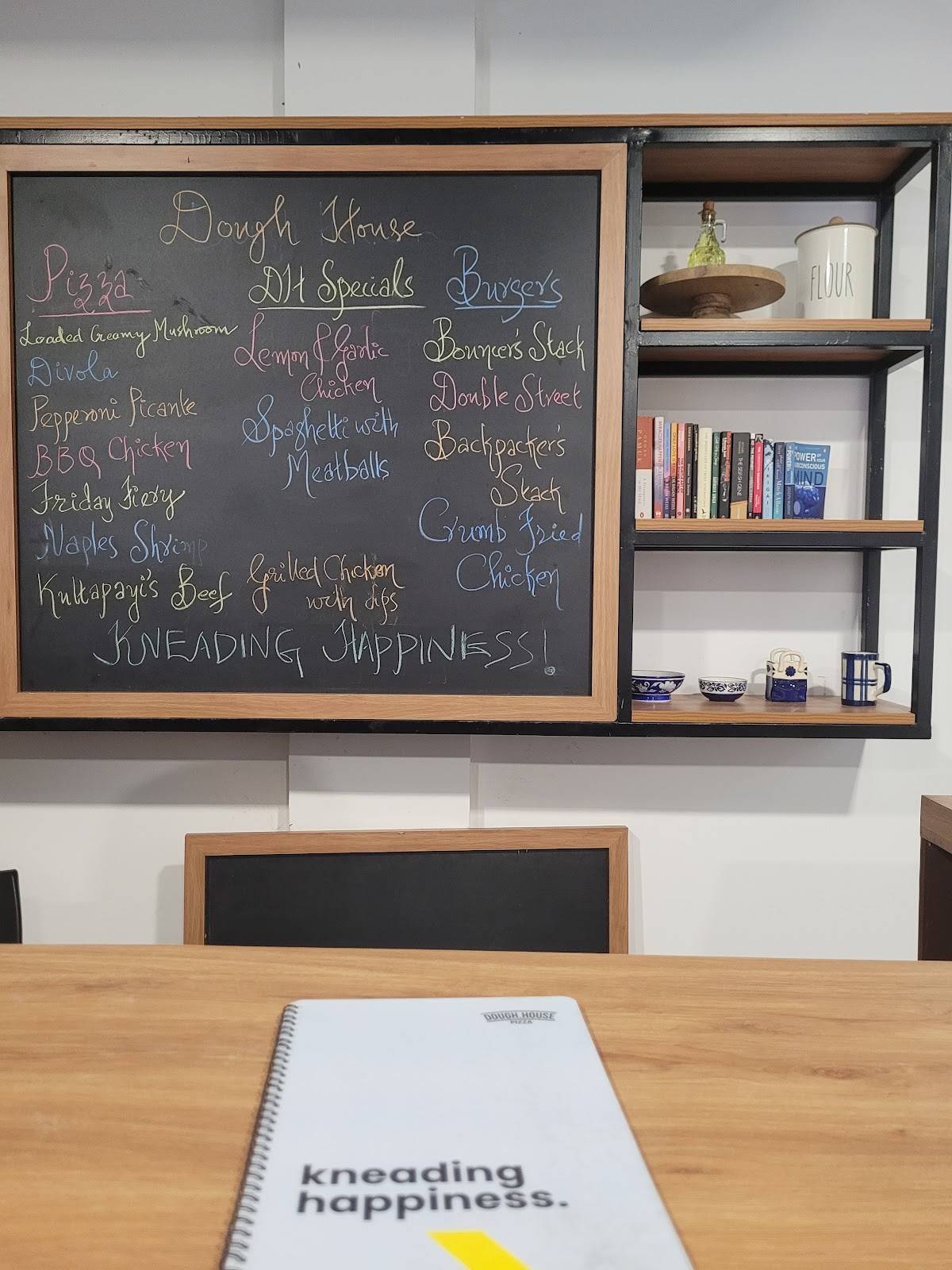 Dough House Pizza menu