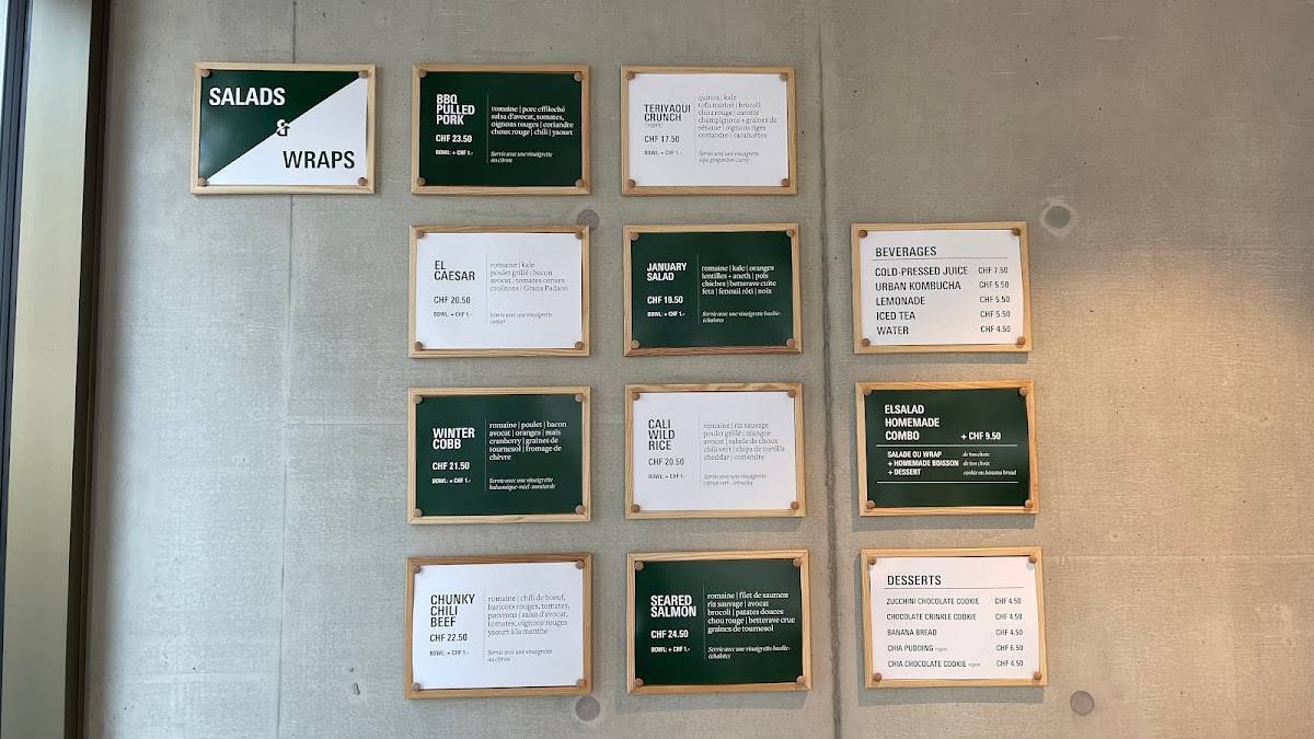 Menu di Elsalad 