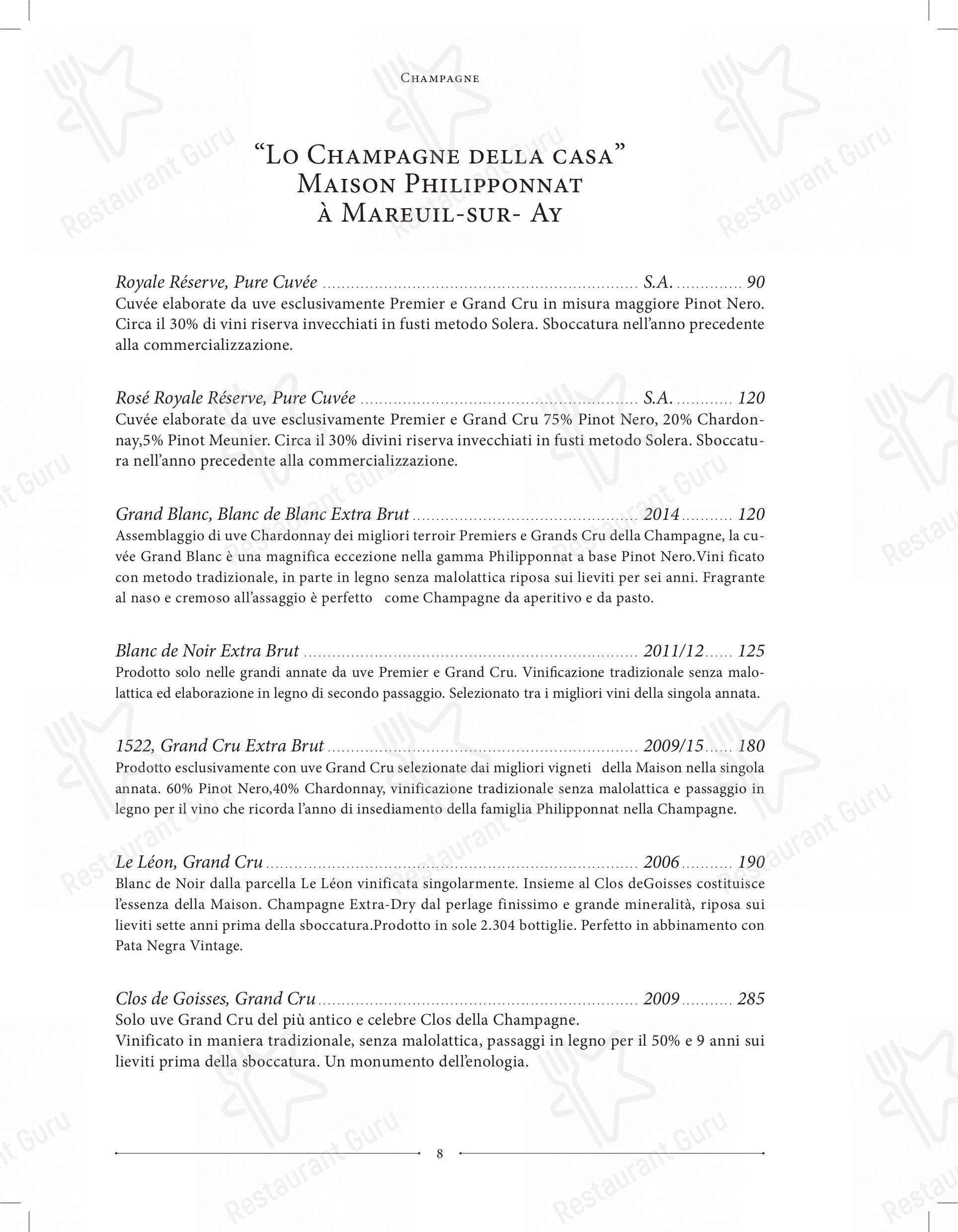 Коктейльная карта per Emma in Roma