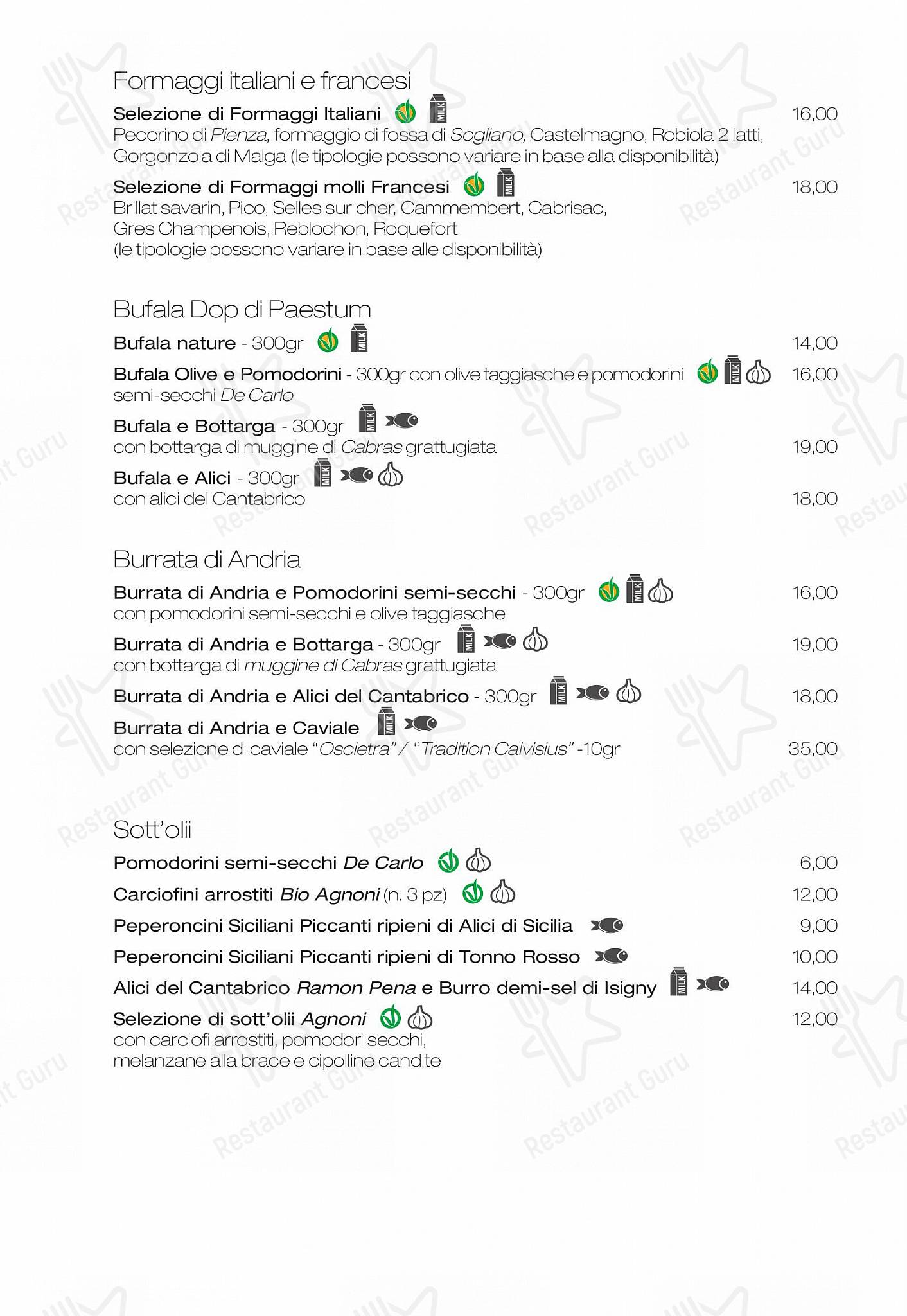 Emma in Roma - Drink menu