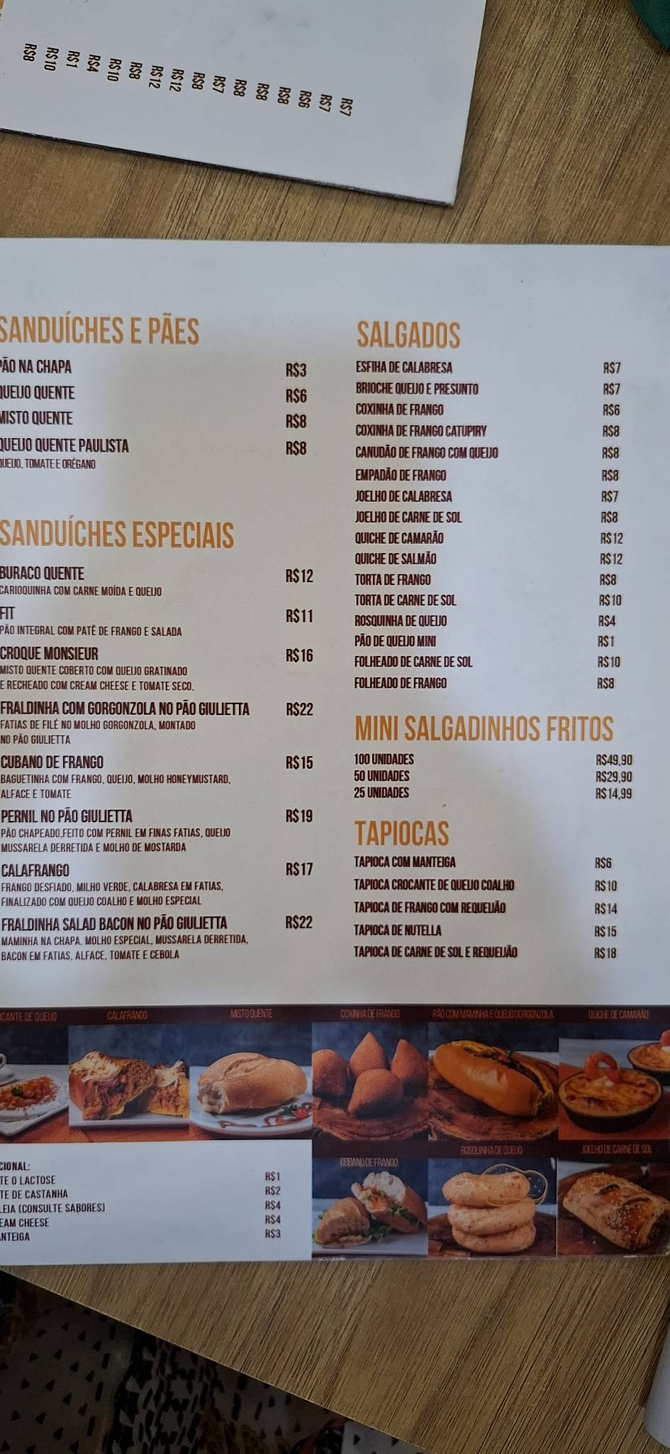Empório Giulietta cardápio