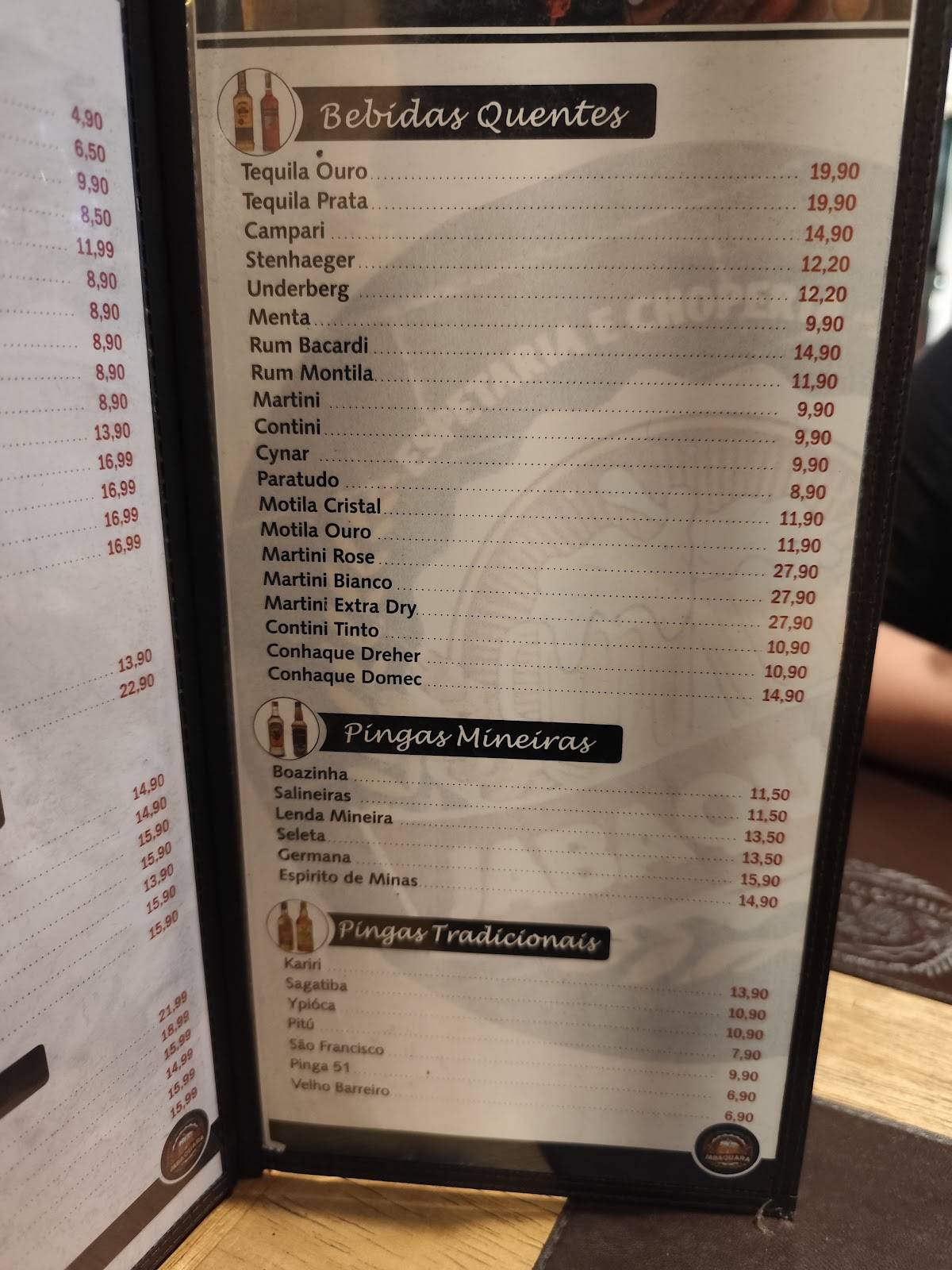 Espetaria e Choperia Jabaquara cardápio