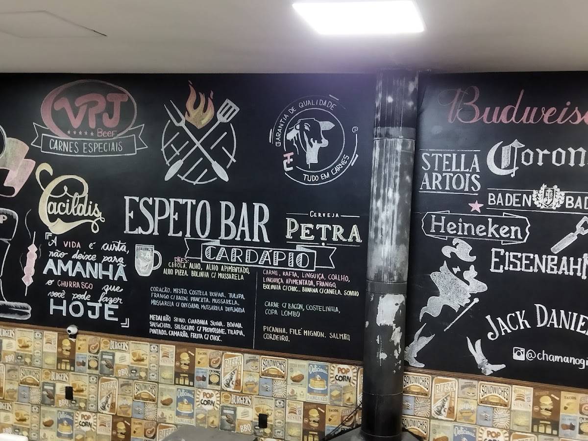 Espeto Bar cardápio