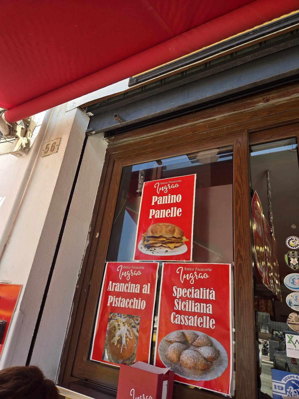 Menu di Antica focacceria Ingrao 