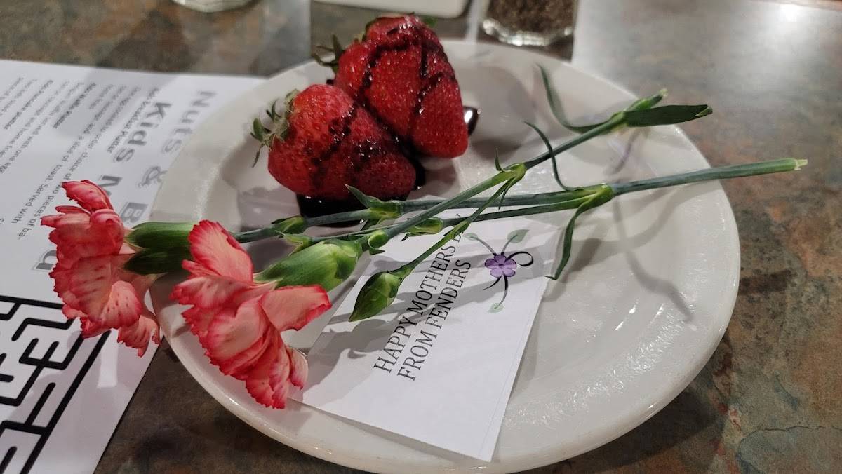 Menu at Fenders pub & bar, Fairbanks