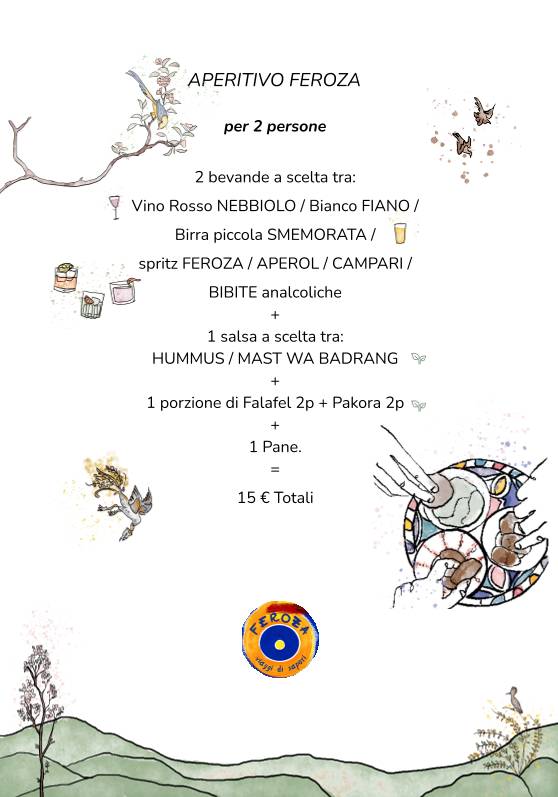 Menu di فیروزه FEROZA 