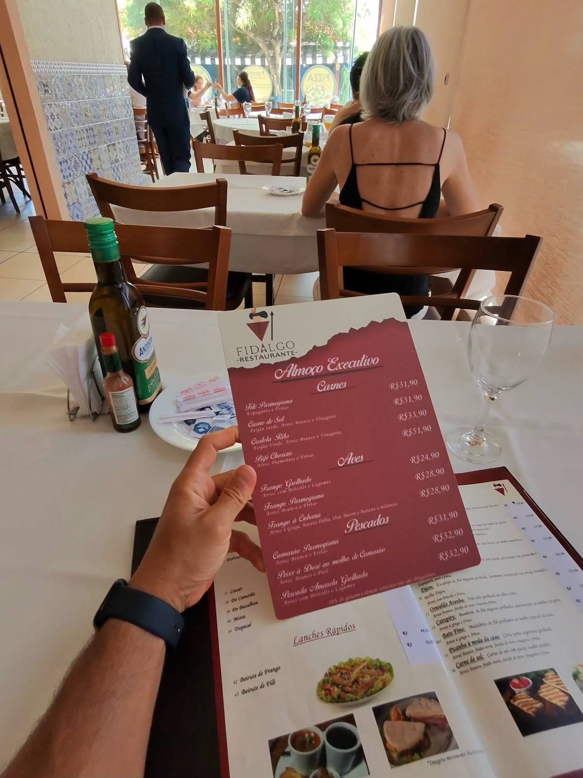 Fidalgo & Bate Fino Restaurante e Pizzaria cardápio