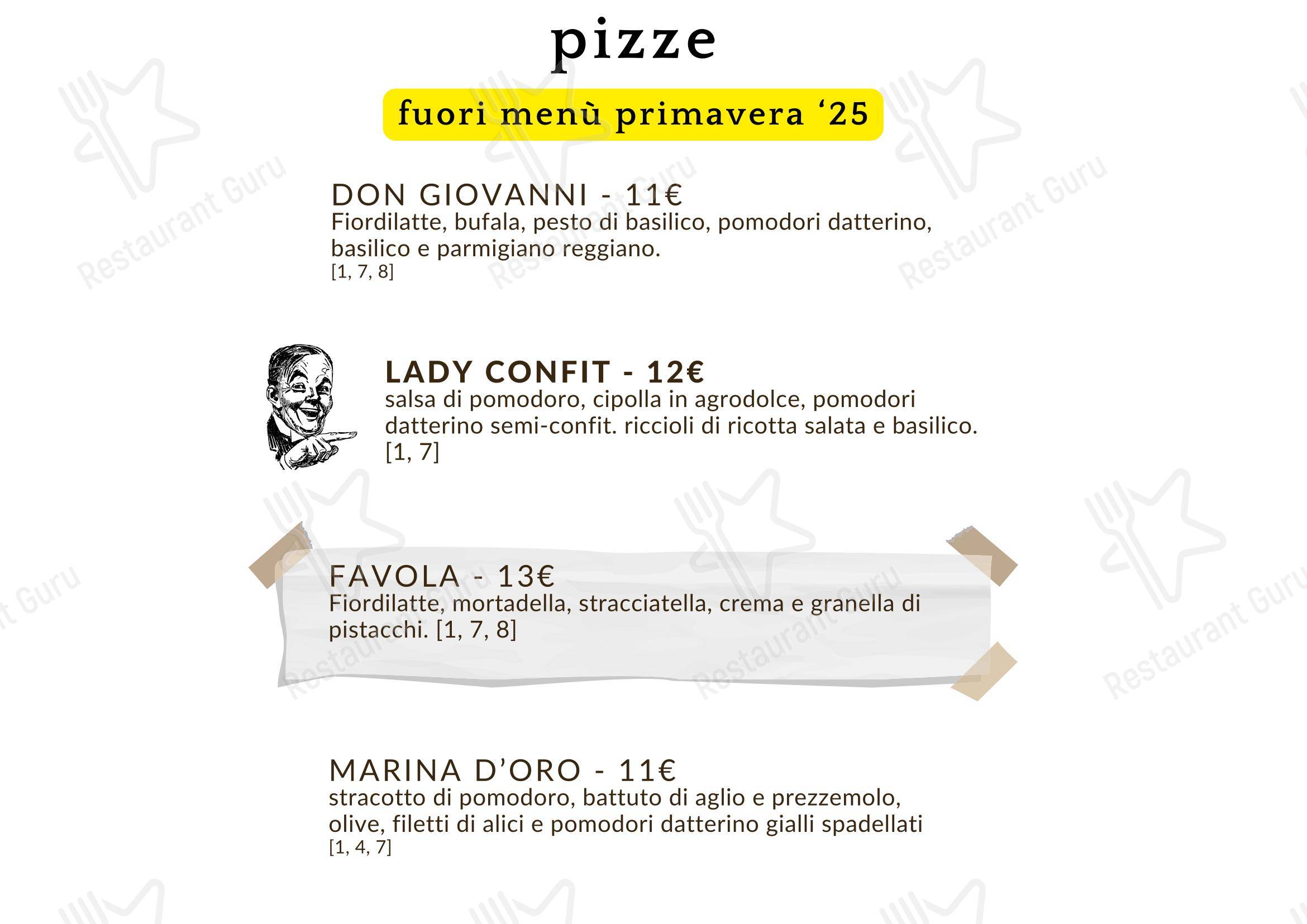 Fiori di Zucca - La Pizza Napoletana a Casa tua (zona Marconi) in Roma - Menu bar