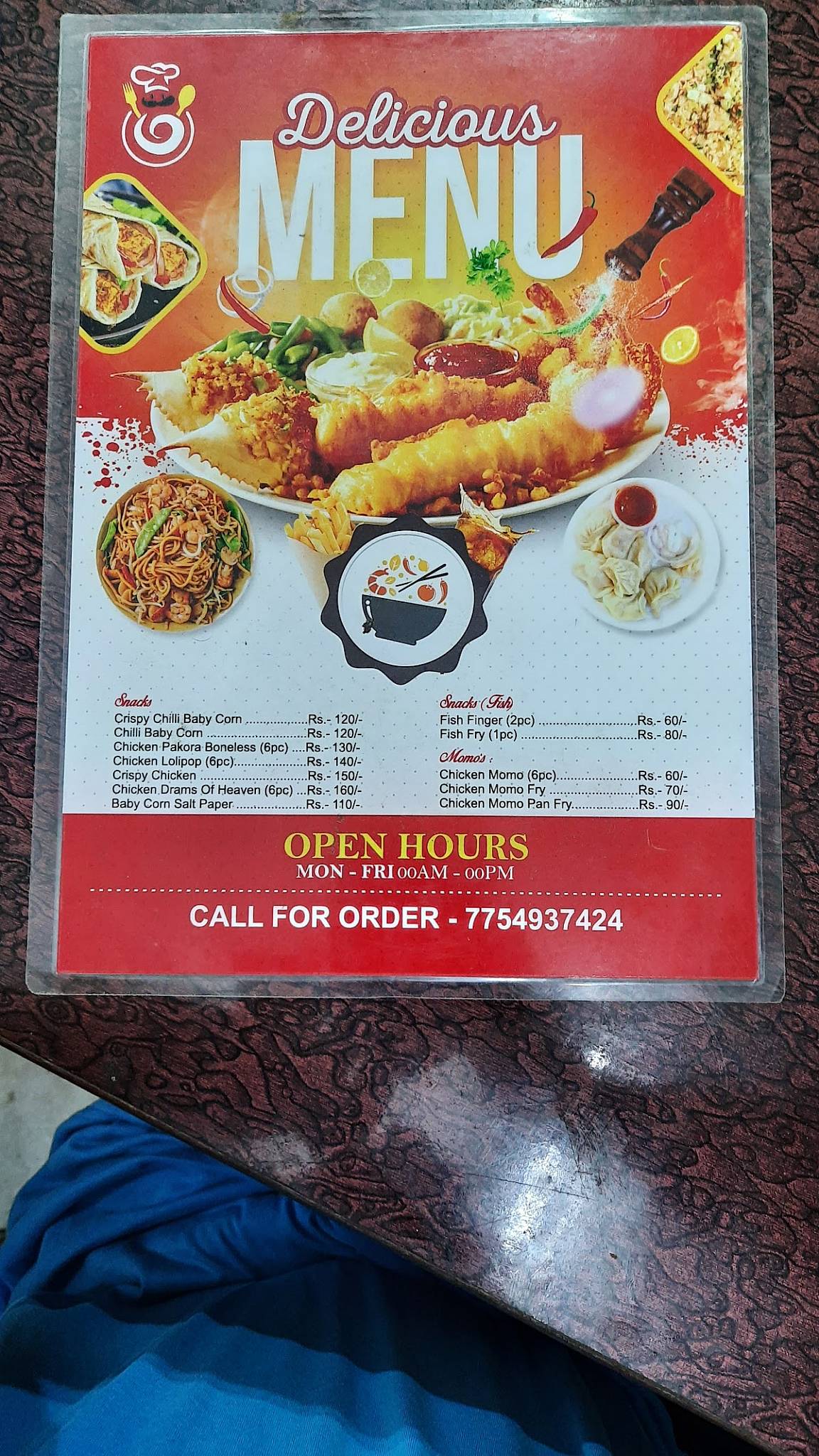 Flavour Fest menu