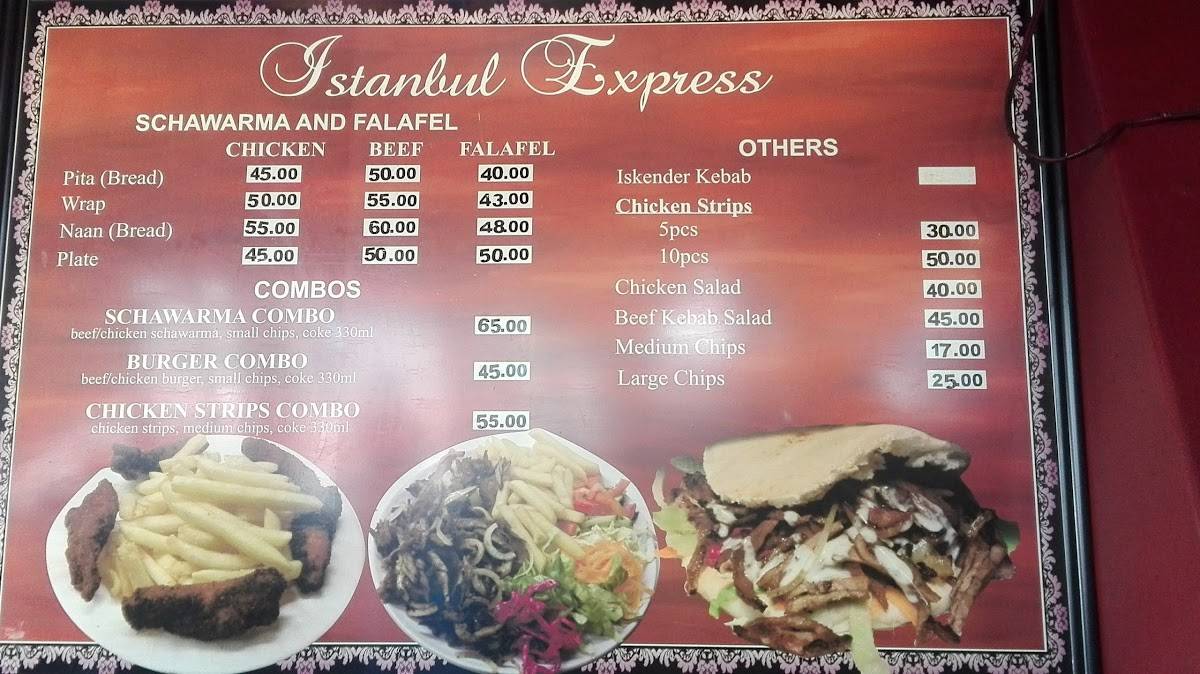 Menu at Food Inn India restaurant, Cape Town, 156 Long St