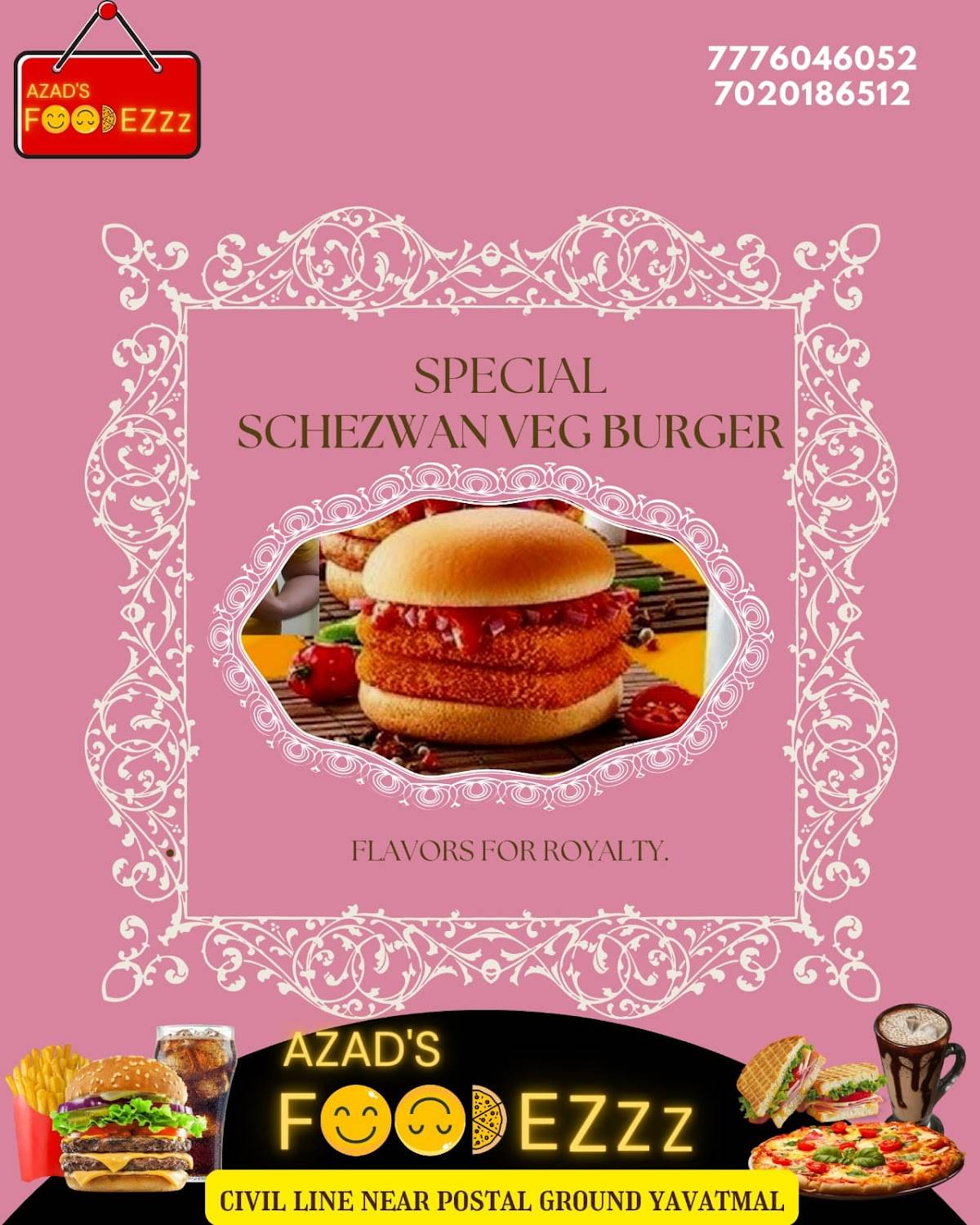 Foodezzz menu
