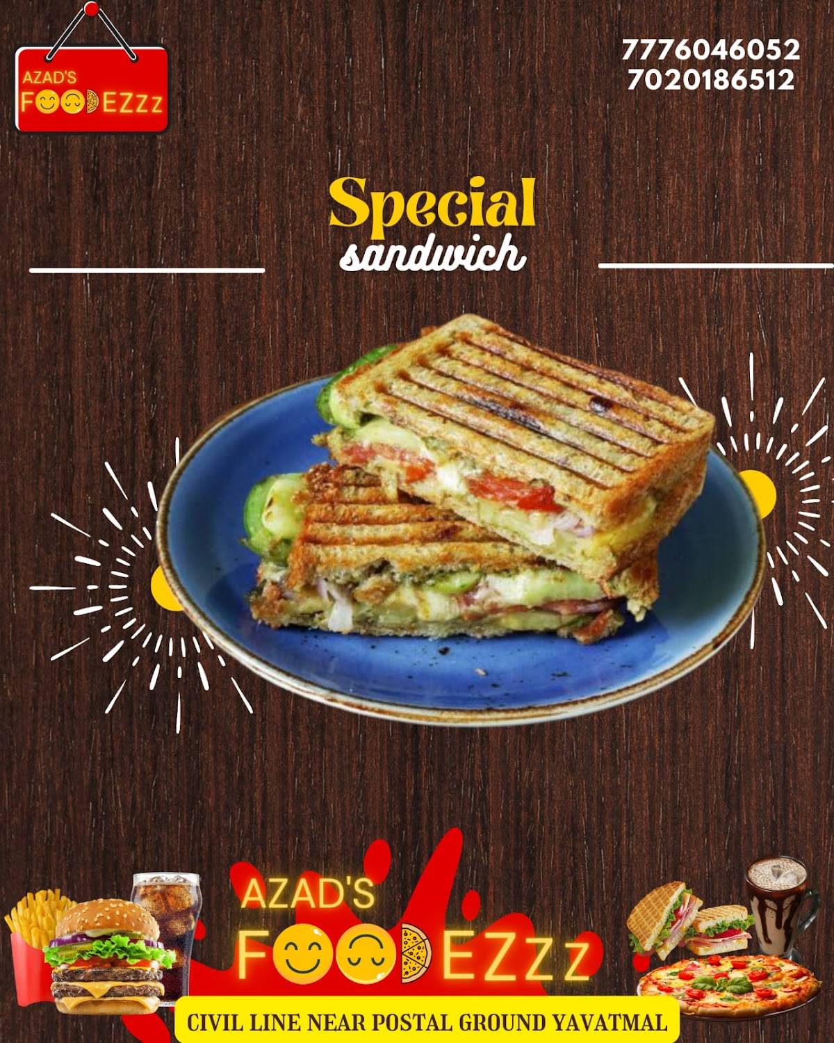 Foodezzz menu