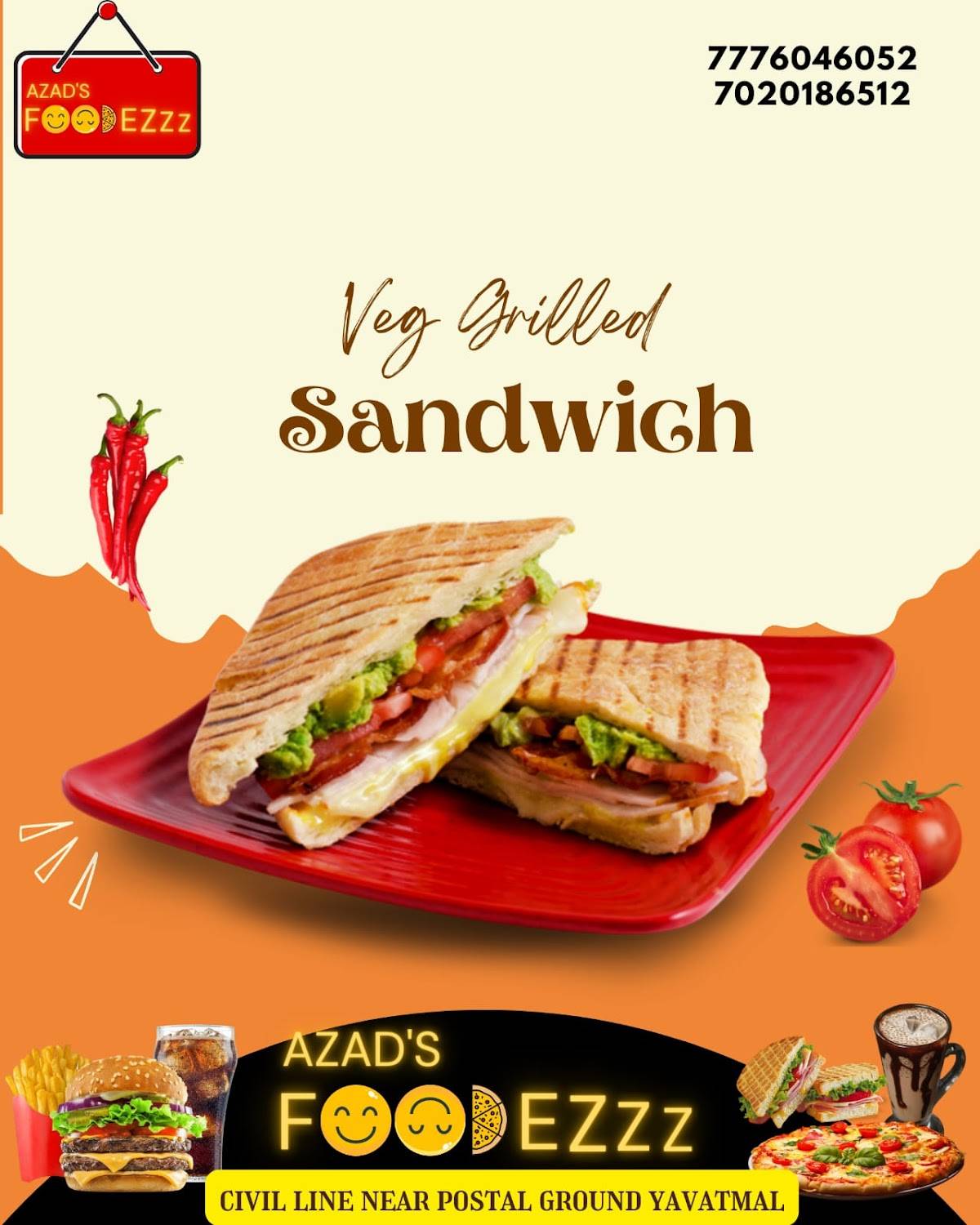 Foodezzz menu