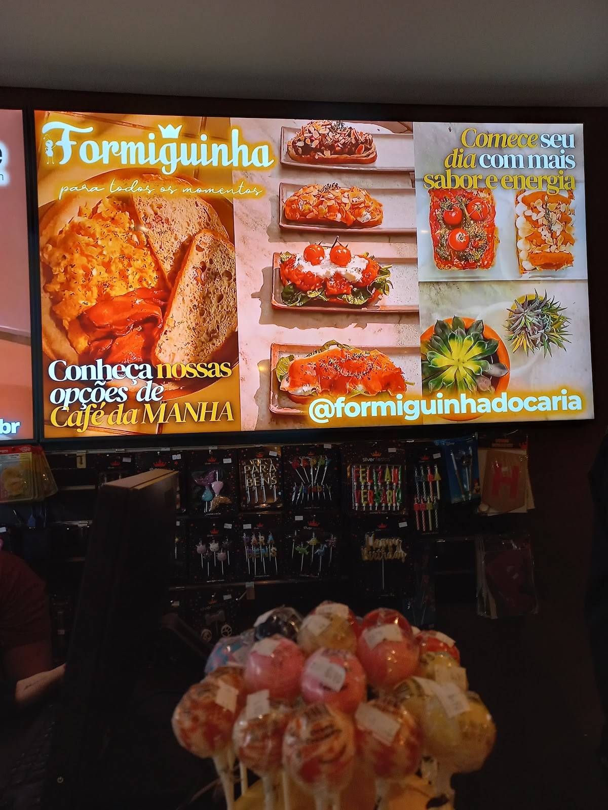 Formiguinha Doçaria cardápio